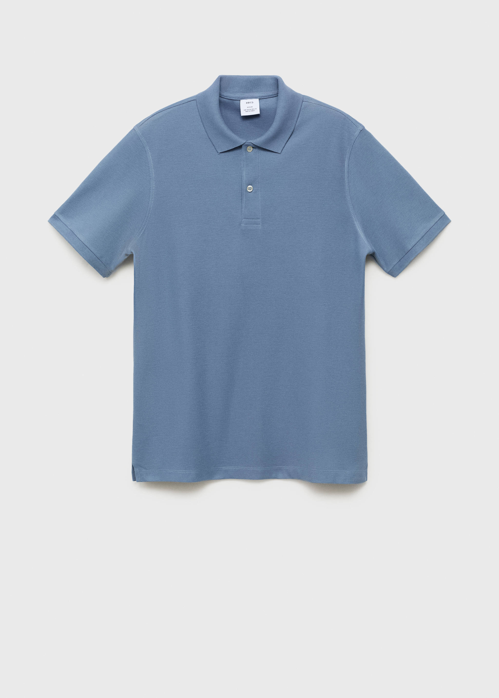 Regular-Fit-Poloshirt aus Baumwoll-Piqué - Artikel ohne Model