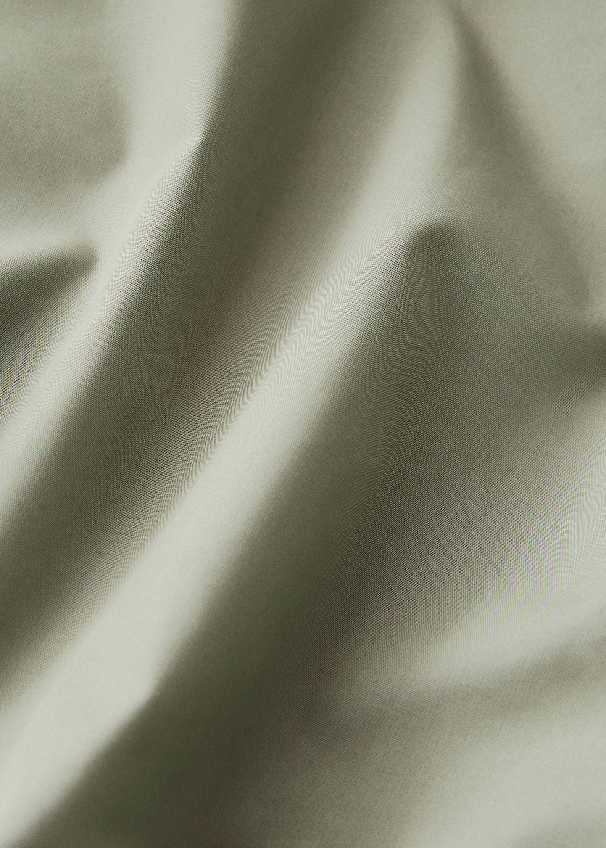 Percale cotton fitted sheet for 150/160 cm bed - Details of the article 2
