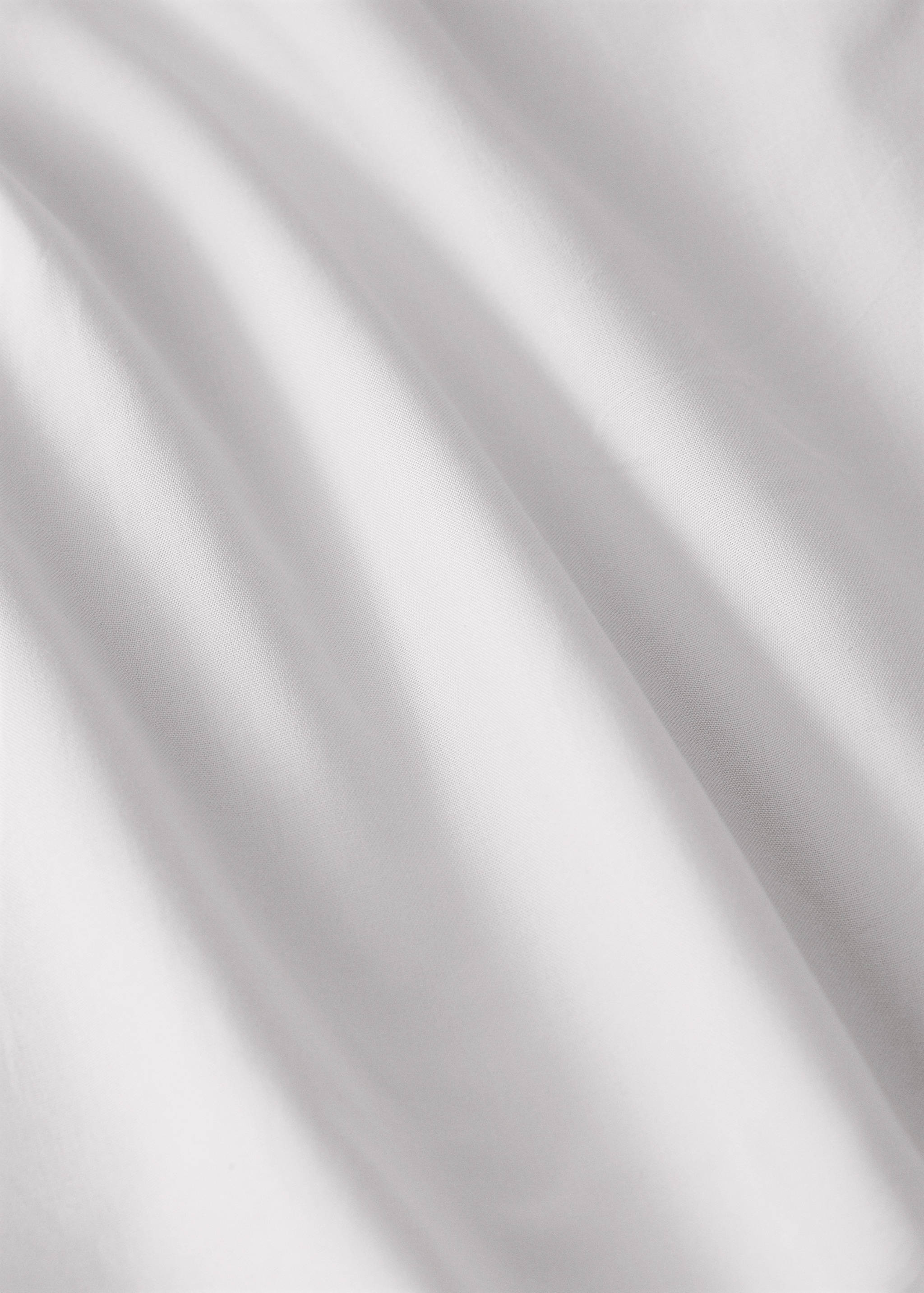 Percale cotton fitted sheet for 150/160 cm bed - Details of the article 2