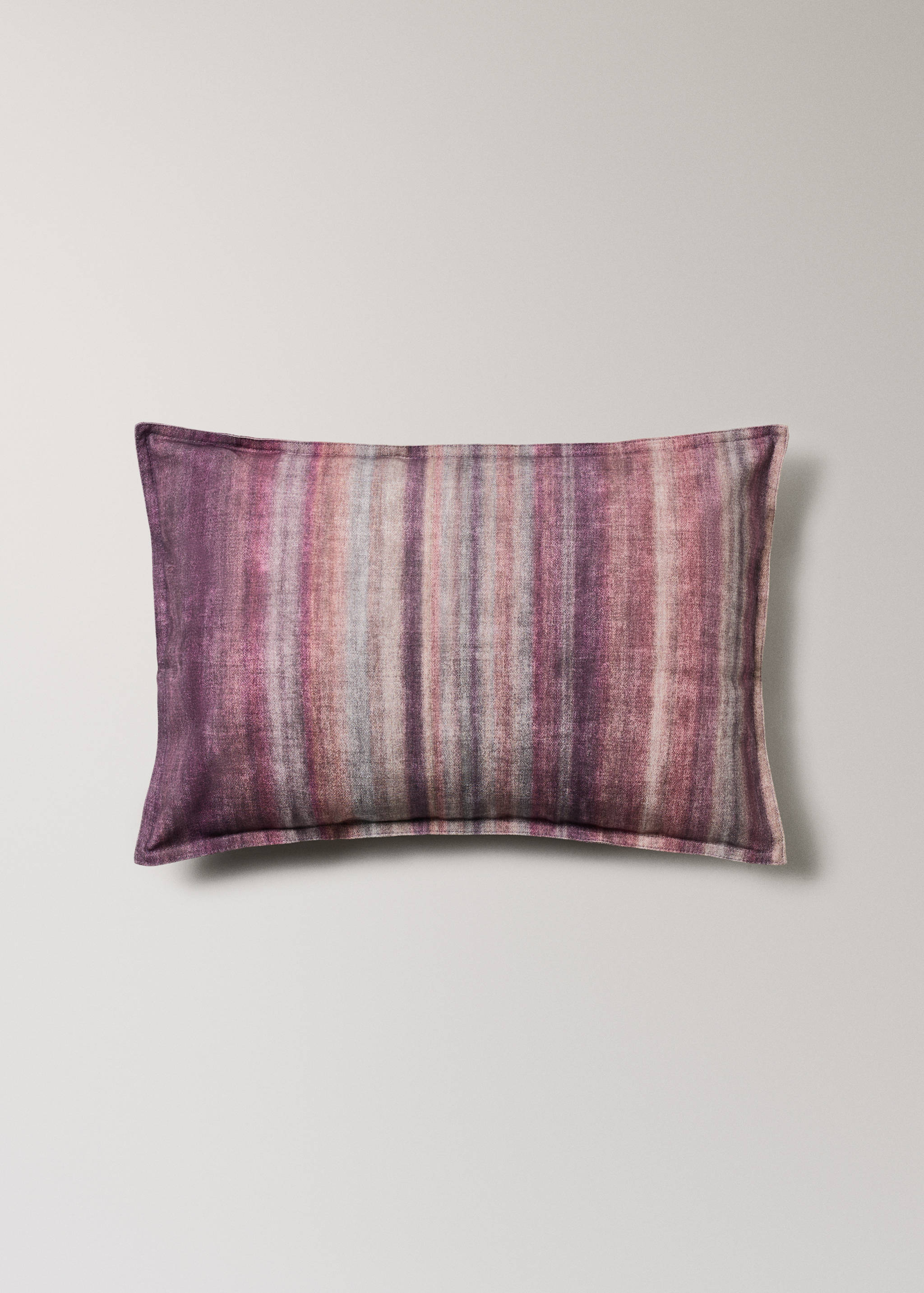 Povlak na polštářek z bavlny s barevnými pruhy 40x60 cm - Zboží bez modelu