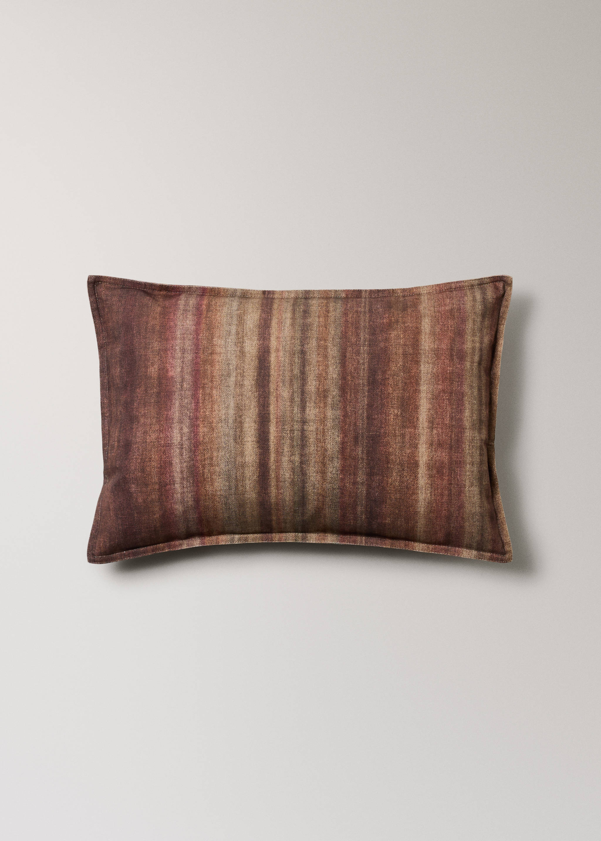 Povlak na polštářek z bavlny s barevnými pruhy 40x60 cm - Zboží bez modelu