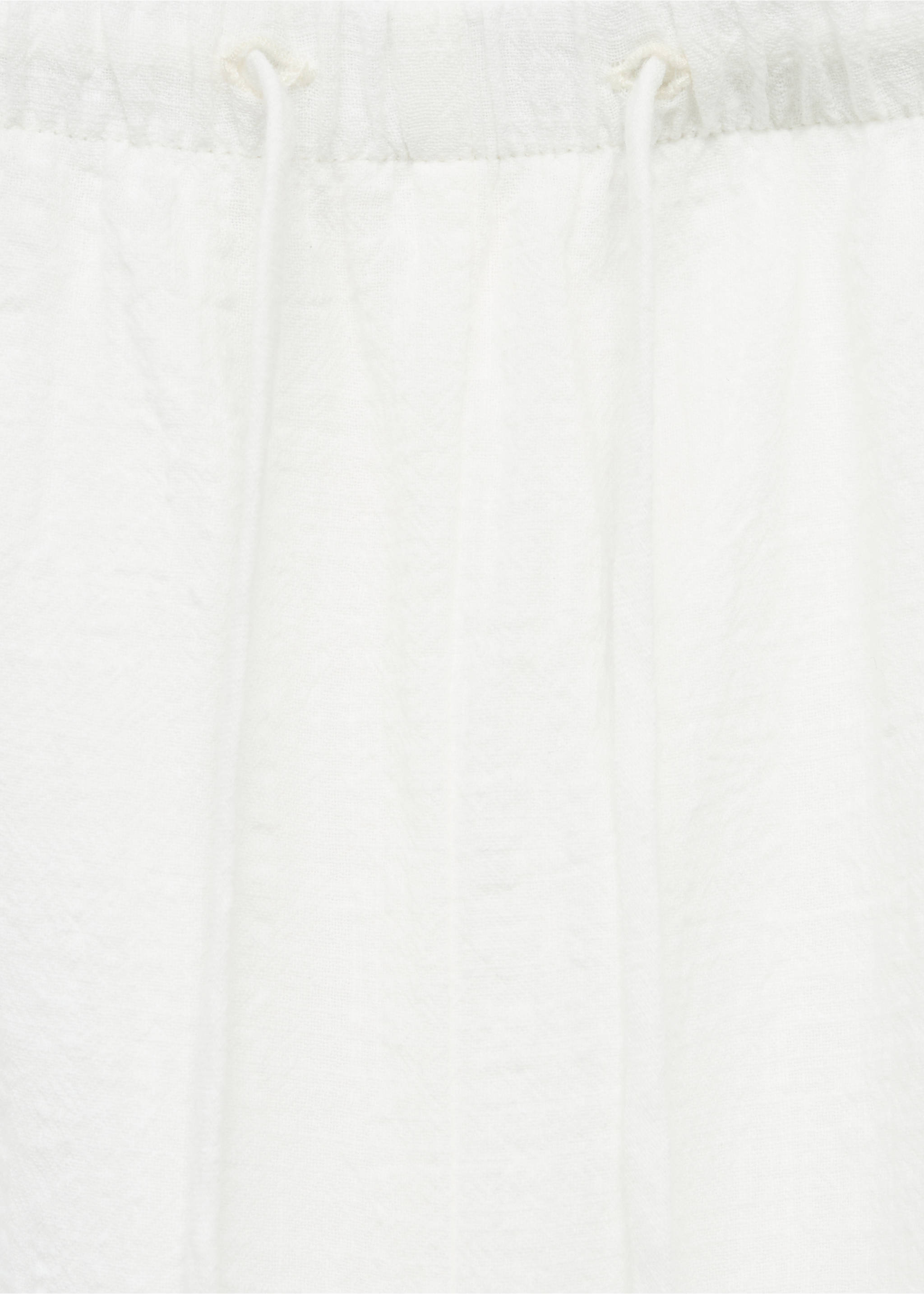 Organic cotton trousers - Details of the article 8, Off White. Ref: 17052040-00.