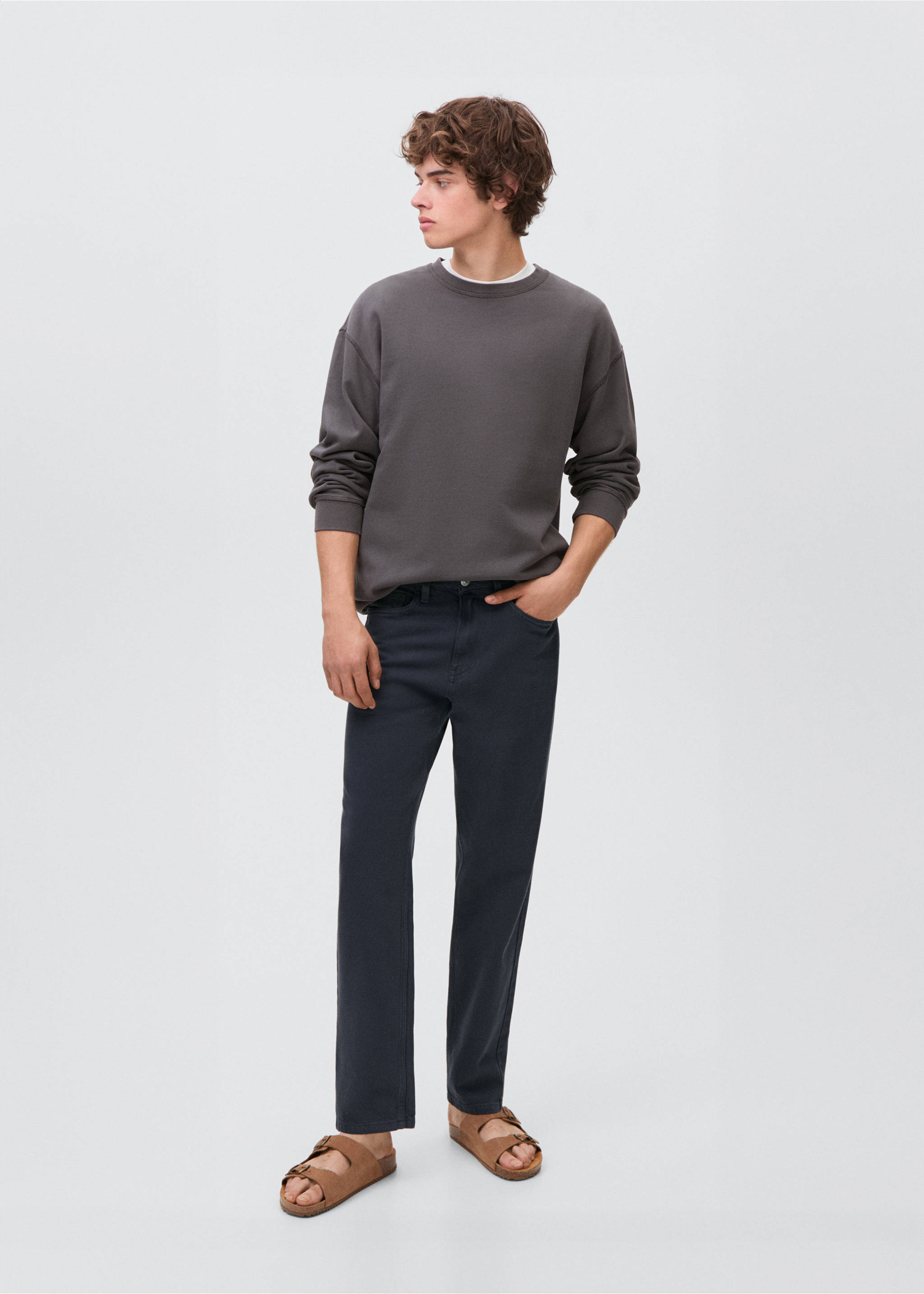 Regular-fit jeans - General plane, Navy. Ref: 17052534-00.