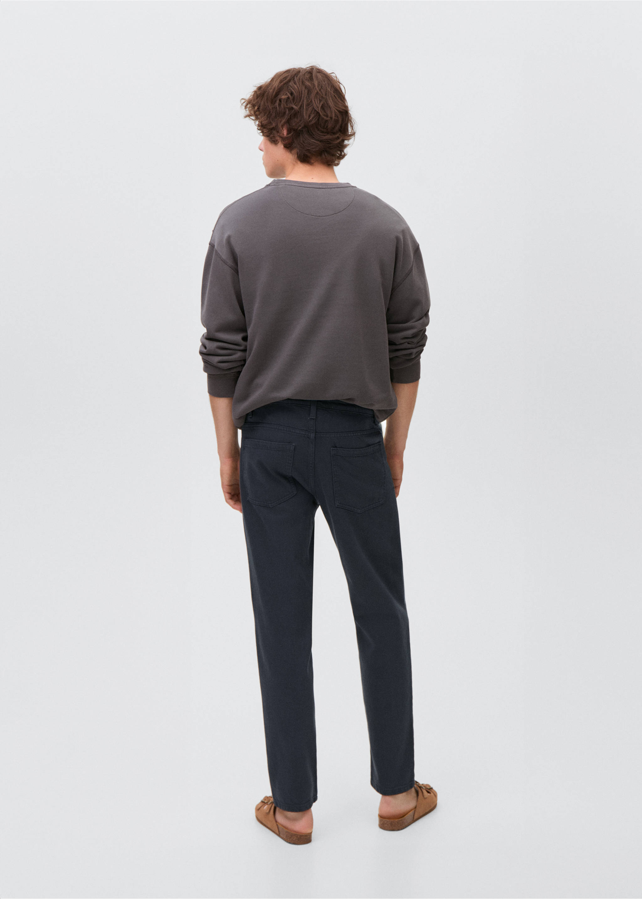 Regular-fit jeans - Reverse of the article, Navy. Ref: 17052534-00.