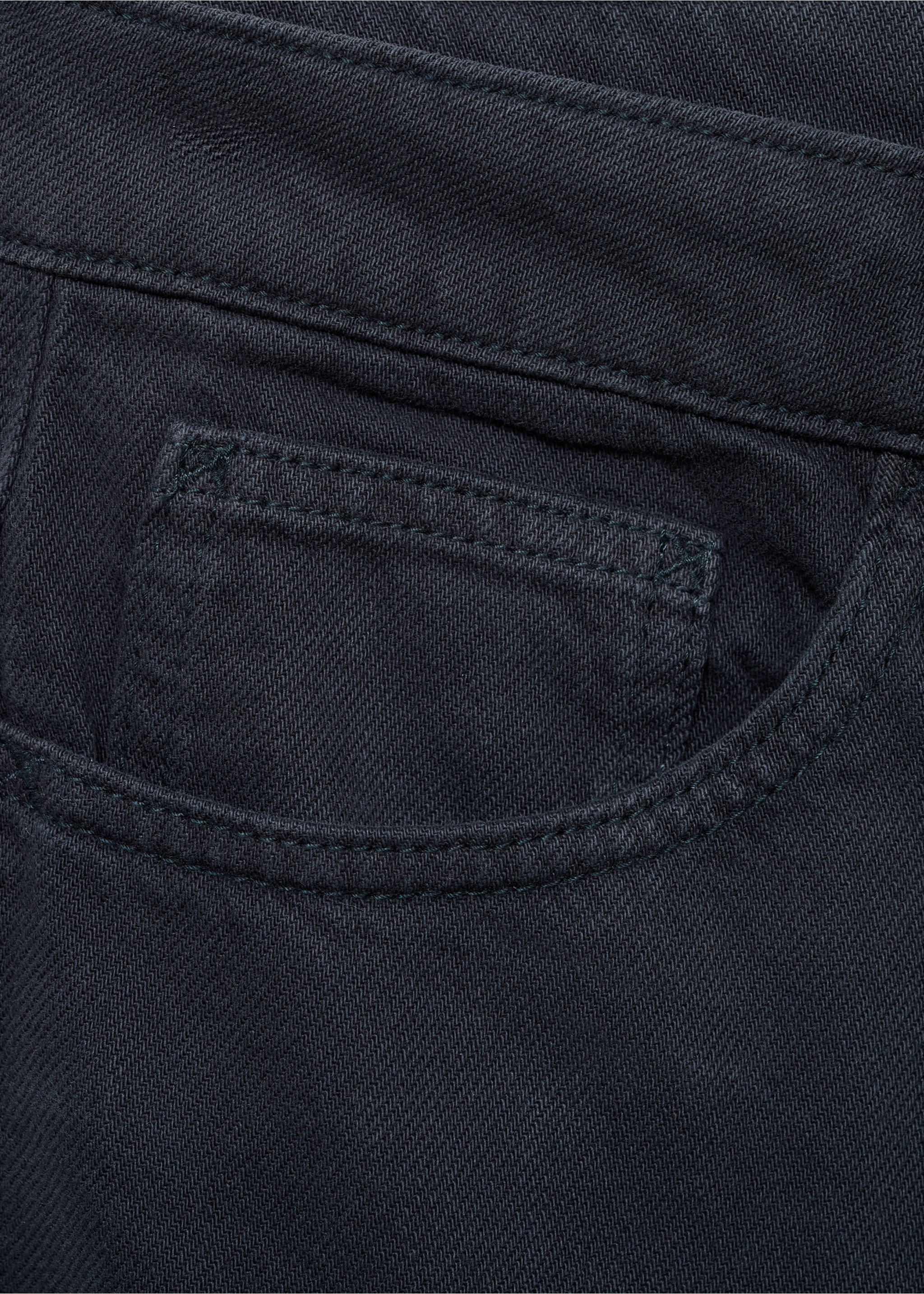 Regular-fit jeans - Details of the article 0, Navy. Ref: 17052534-00.