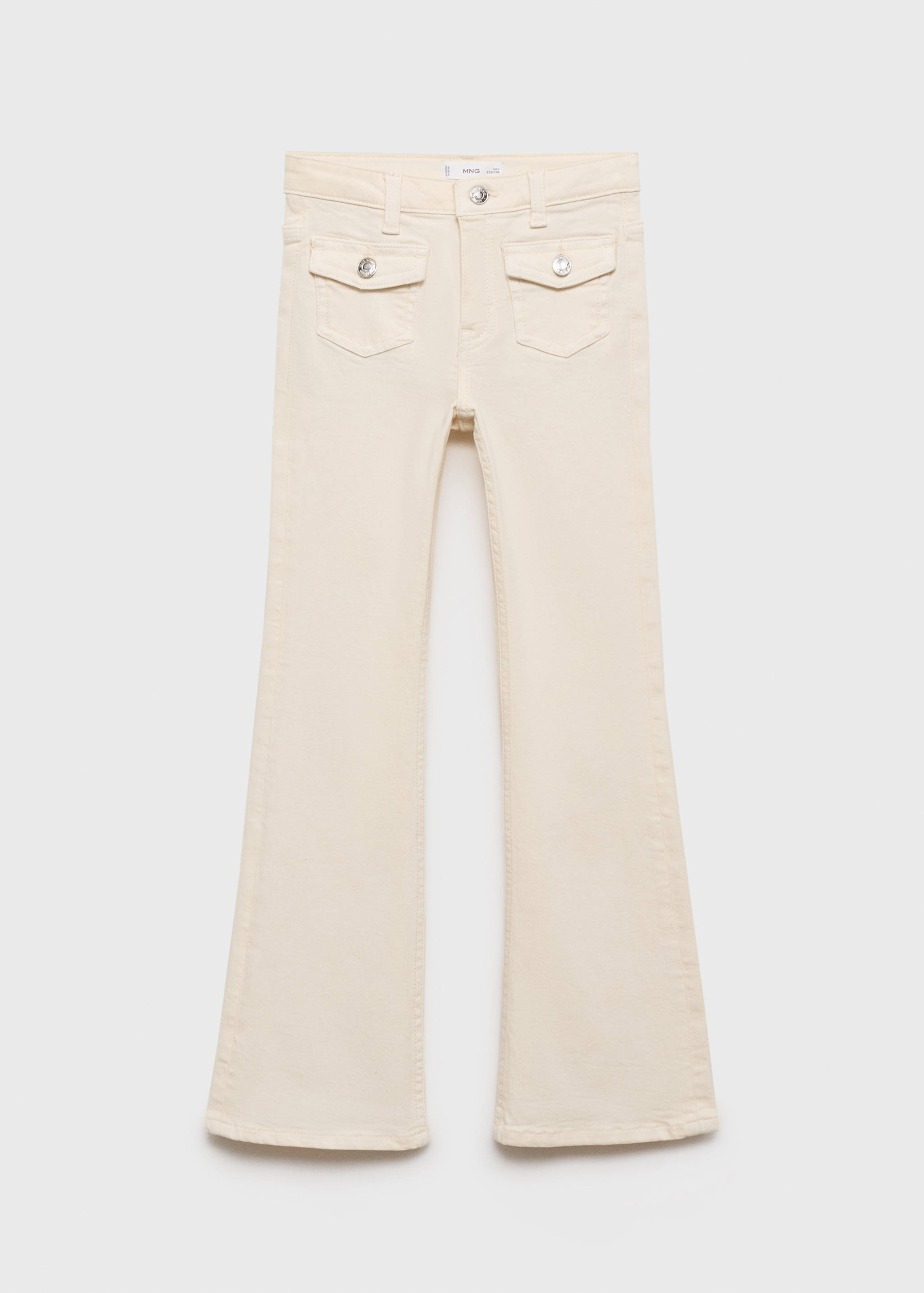 Jeans flare bolsillos - Artículo sin modelo