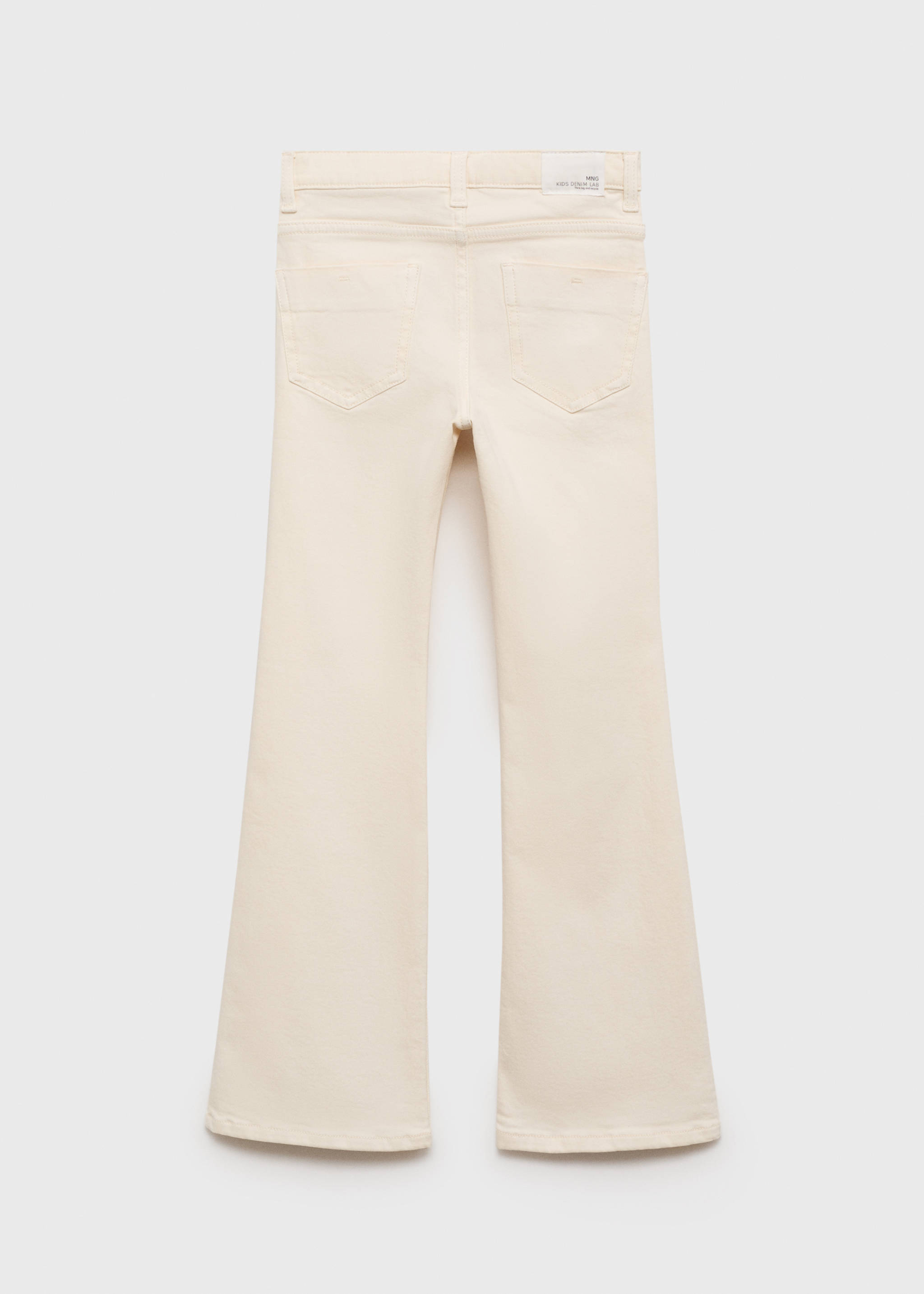Jeans flare bolsillos - Reverso del artículo