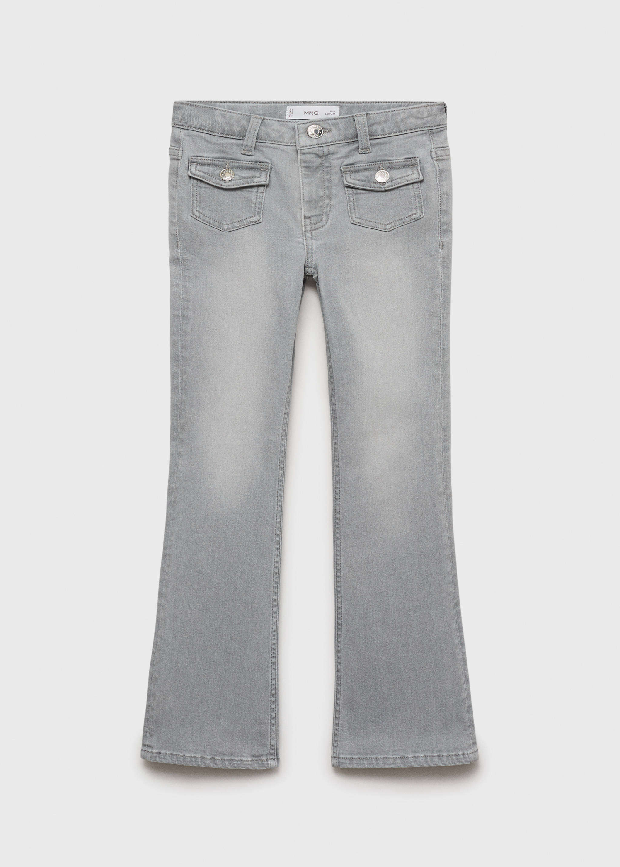 Jeans flare bolsillos - Artículo sin modelo