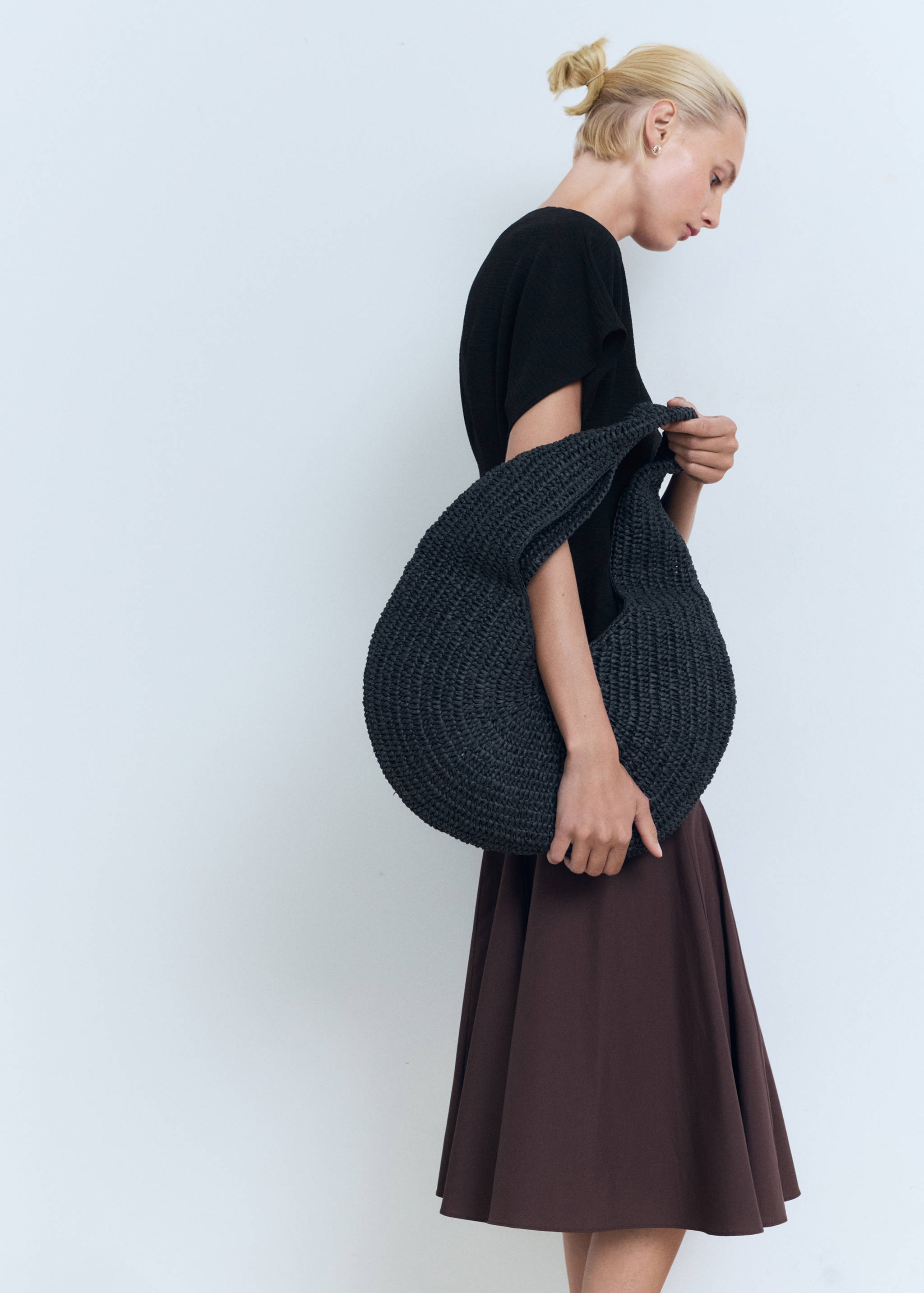 Fitted peplum blouse - Details of the article 2