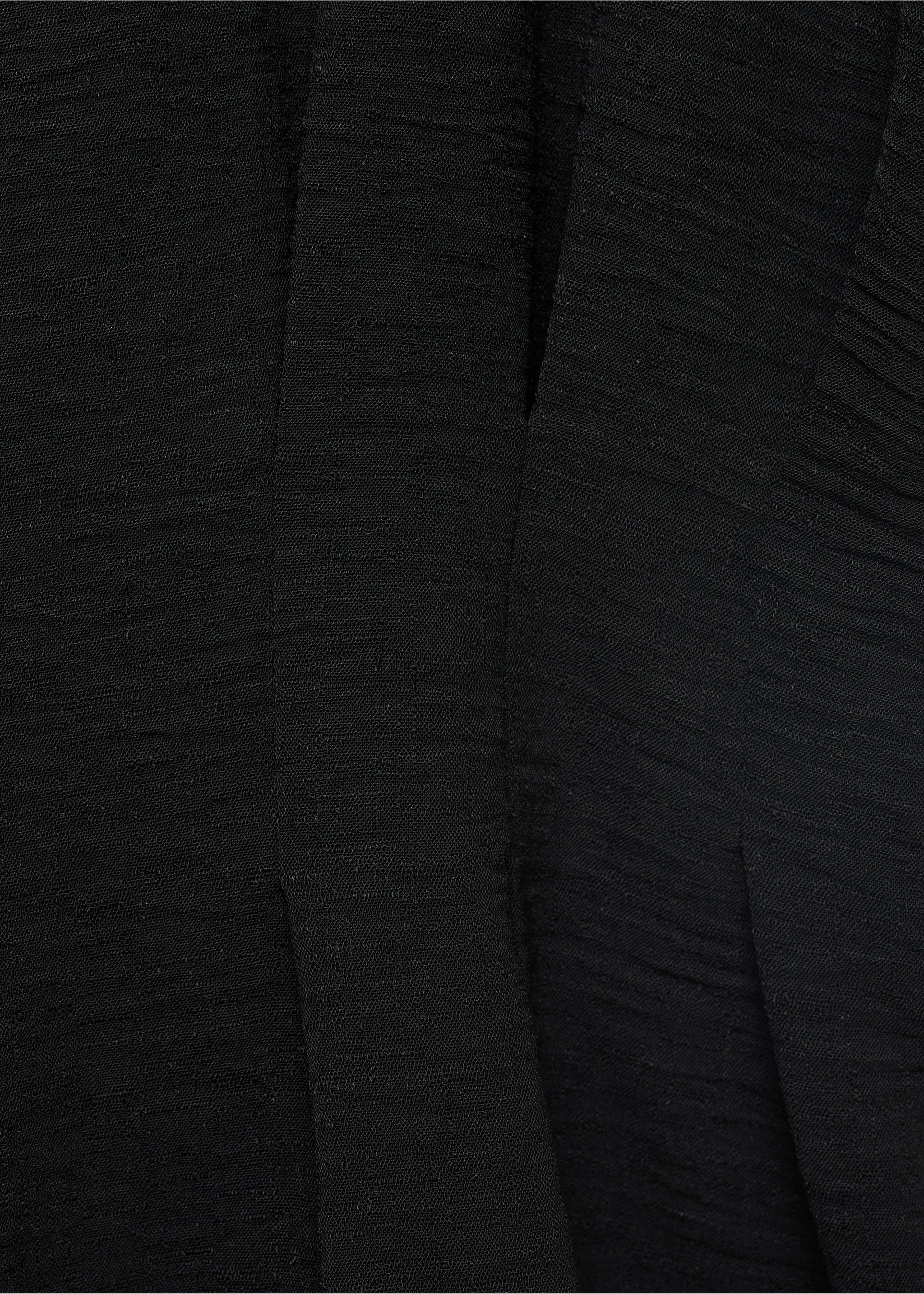 Taillierte Peplum-Bluse - Detail des Artikels 8, Schwarz. Ref: 17052536-00.