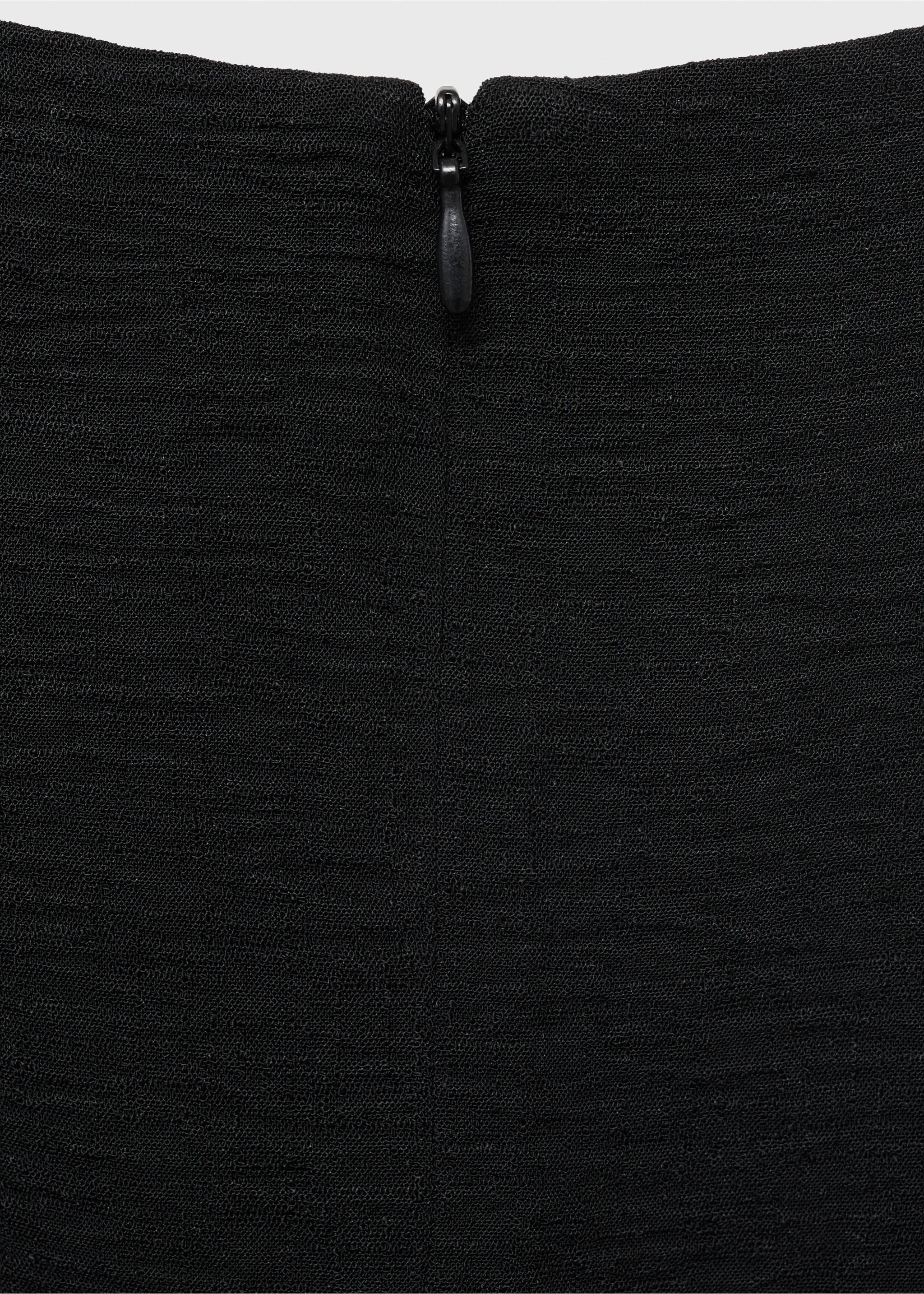 Taillierte Peplum-Bluse - Detail des Artikels 0, Schwarz. Ref: 17052536-00.
