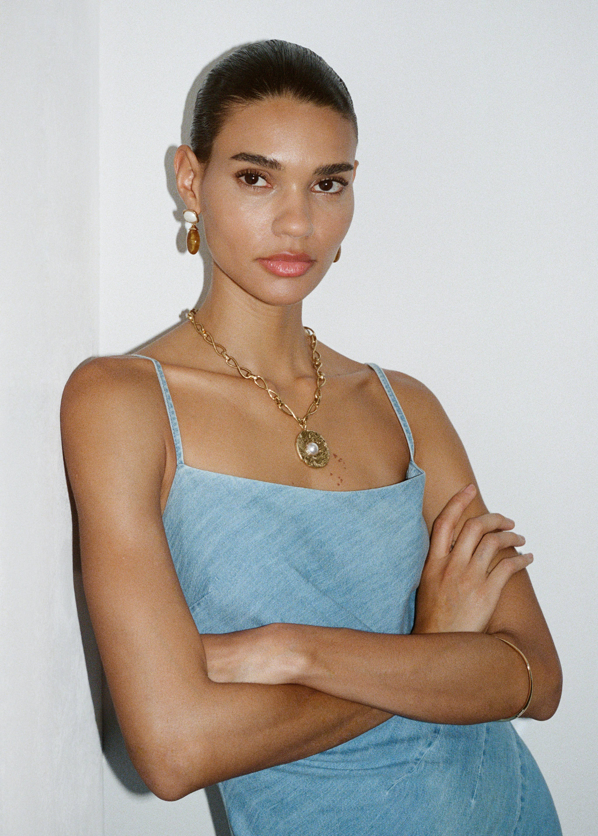 Collar colgante circular combinado - Detalle del artículo 6