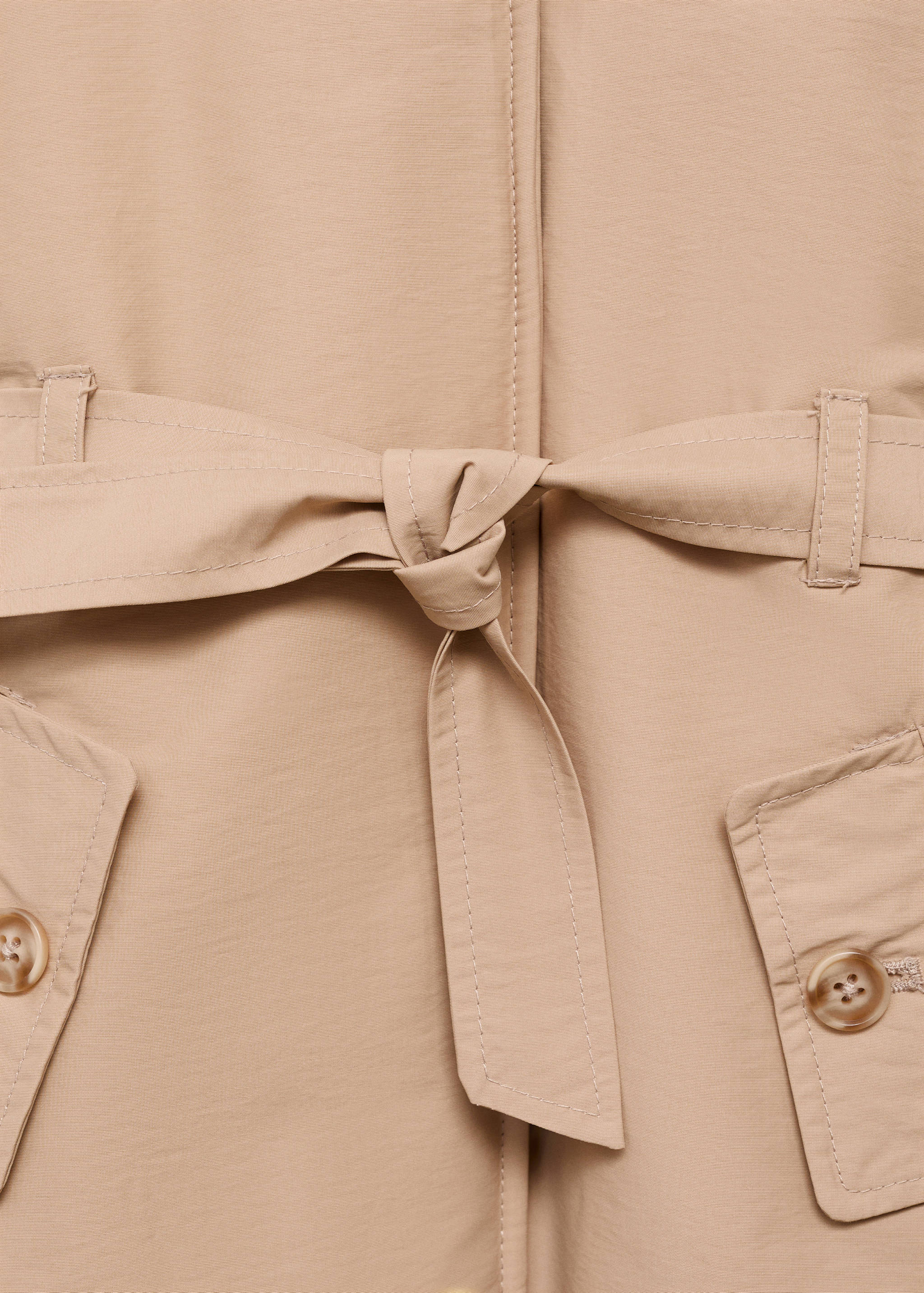 Trenchcoat mit Fell-Innenseite - Detail des Artikels 8