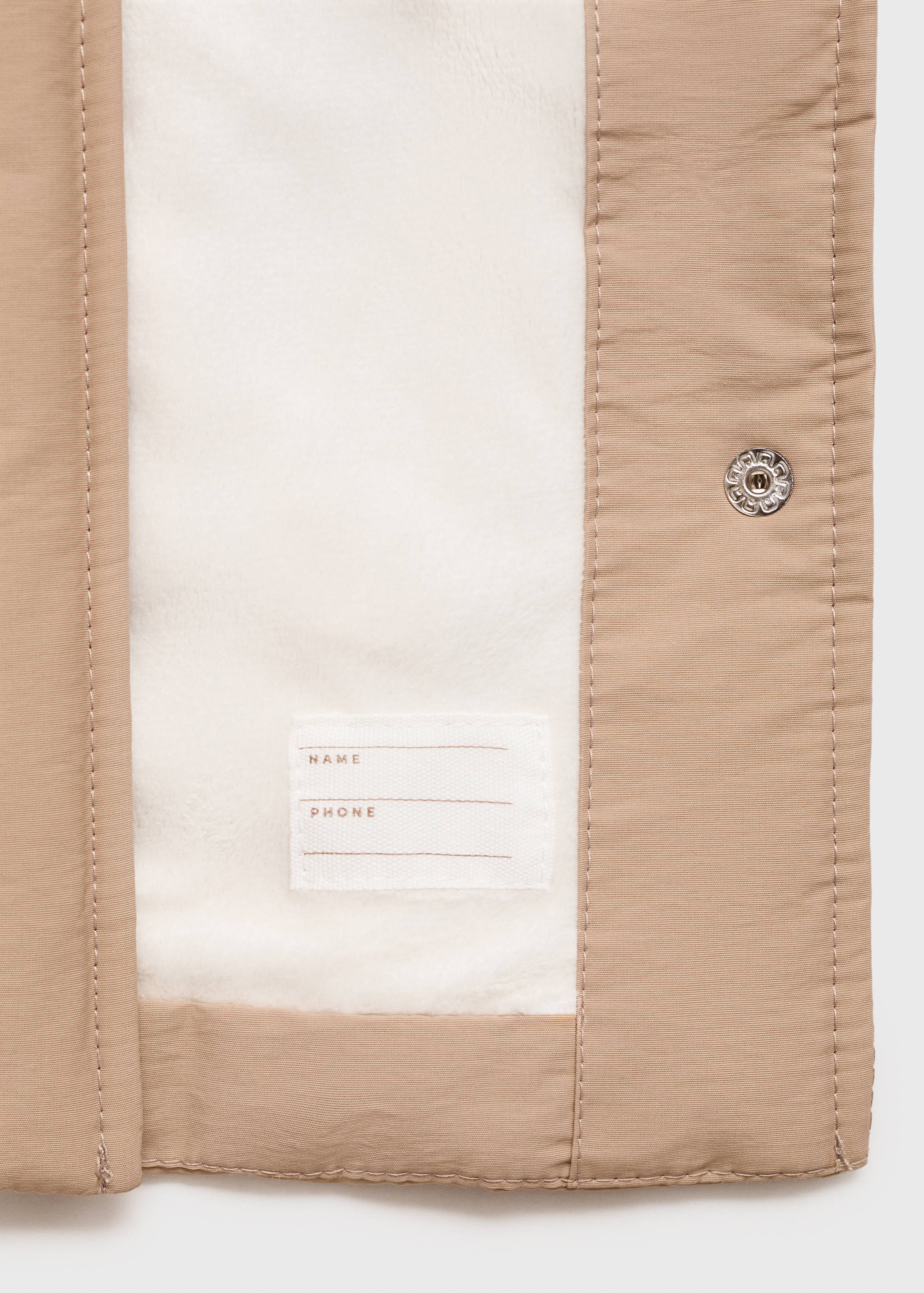 Trenchcoat mit Fell-Innenseite - Detail des Artikels 0