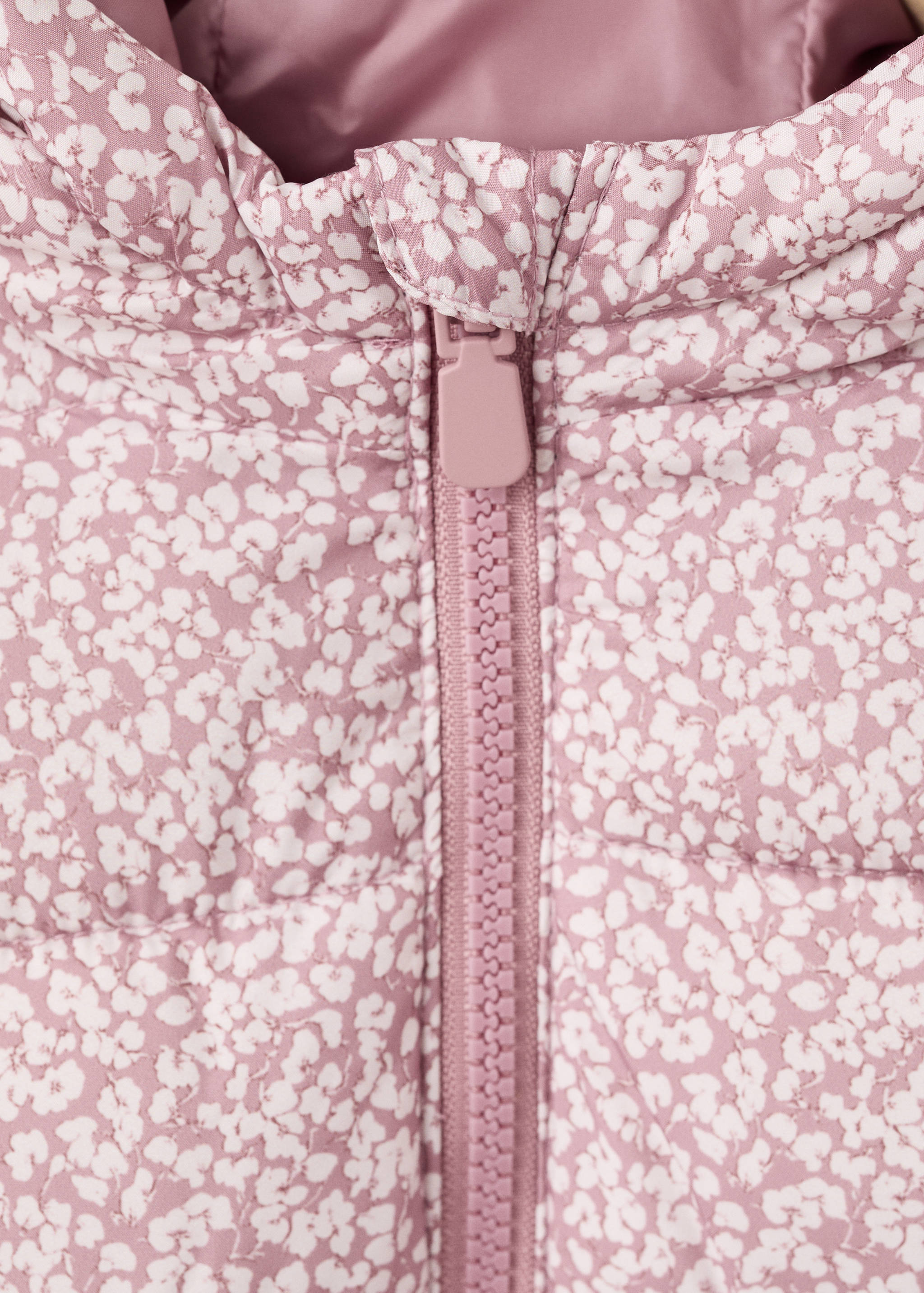 Anorak à capuche motif floral - Détail de l'article 8
