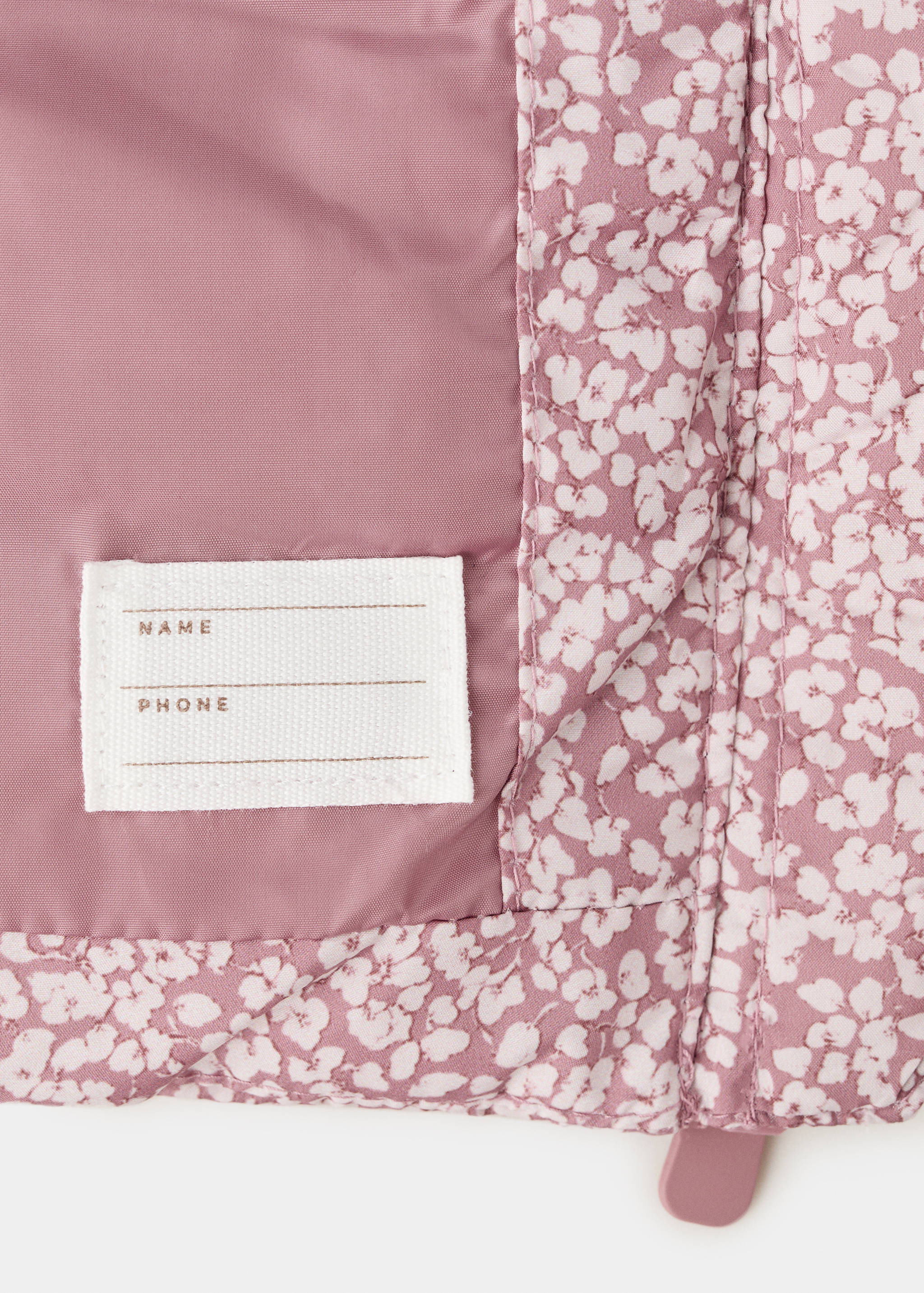 Anorak à capuche motif floral - Détail de l'article 0