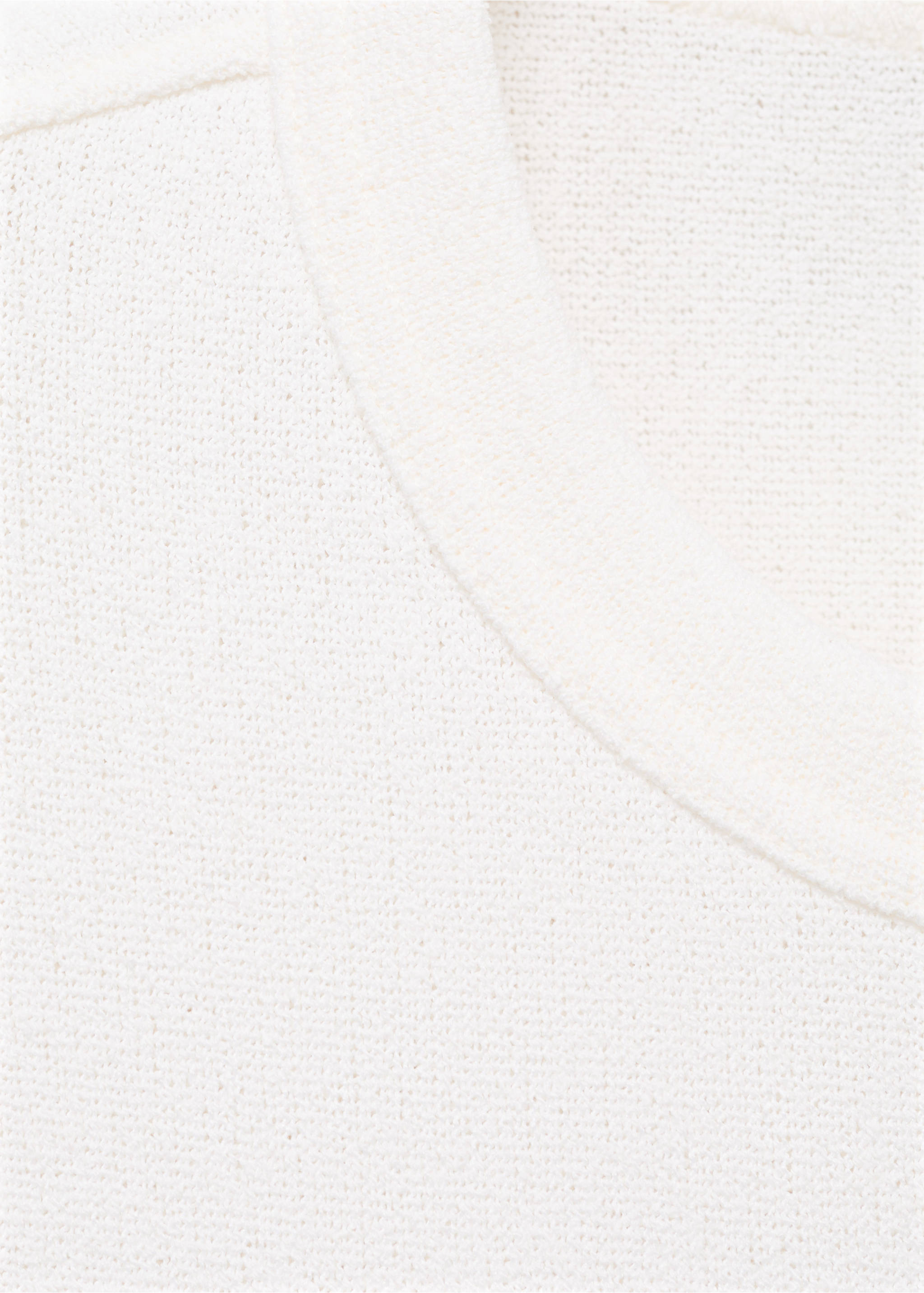 Fine-knit T-shirt - Details of the article 8, Off White. Ref: 17052899-00.