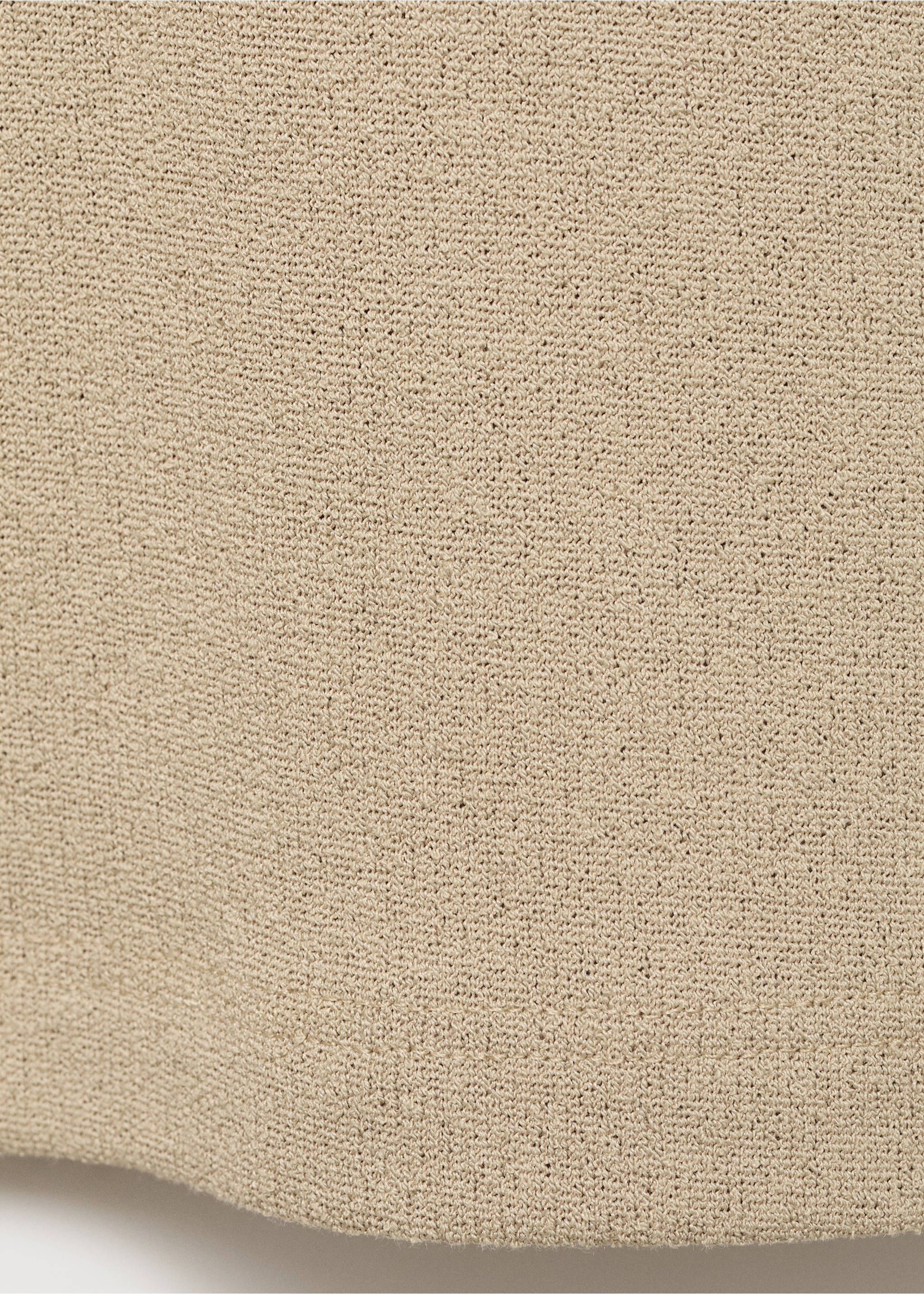 Shirt aus Feinstrick - Detail des Artikels 0, Beige. Ref: 17052899-00.
