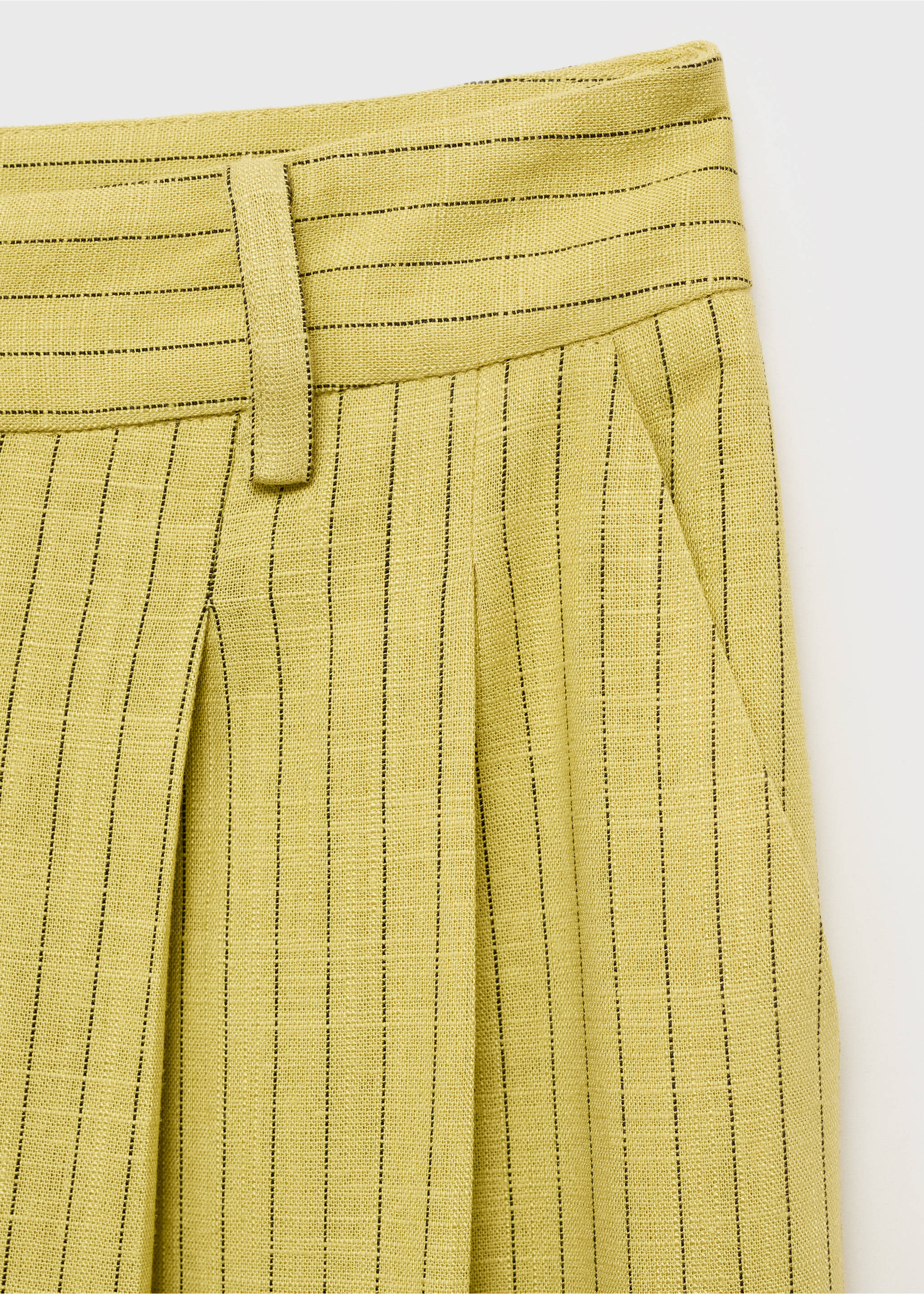 Pantalons vestit rectes ratlles - Detall de l'article 8, Llima. Ref: 17052905-00.