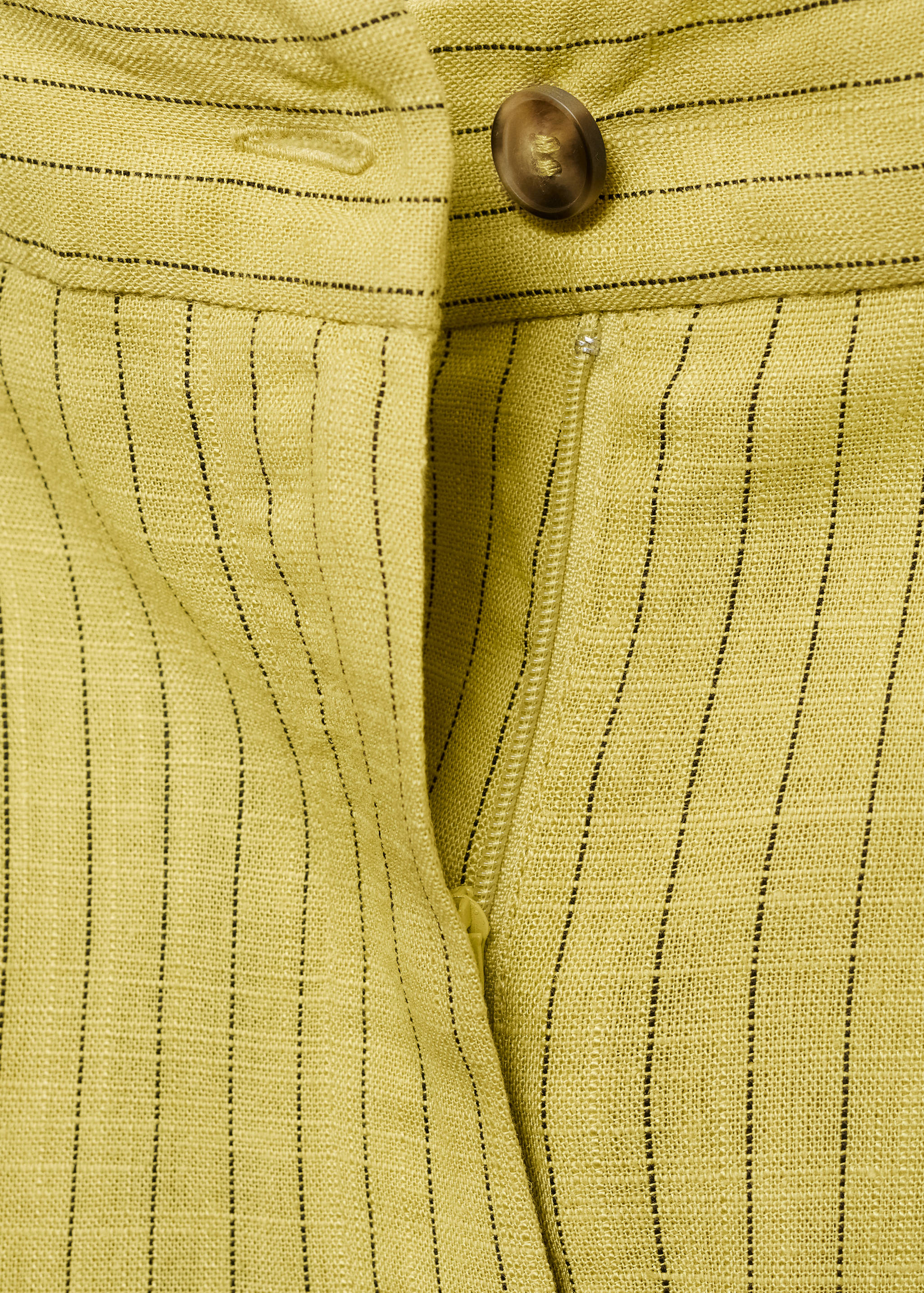 Pantalons vestit rectes ratlles - Detall de l'article 0