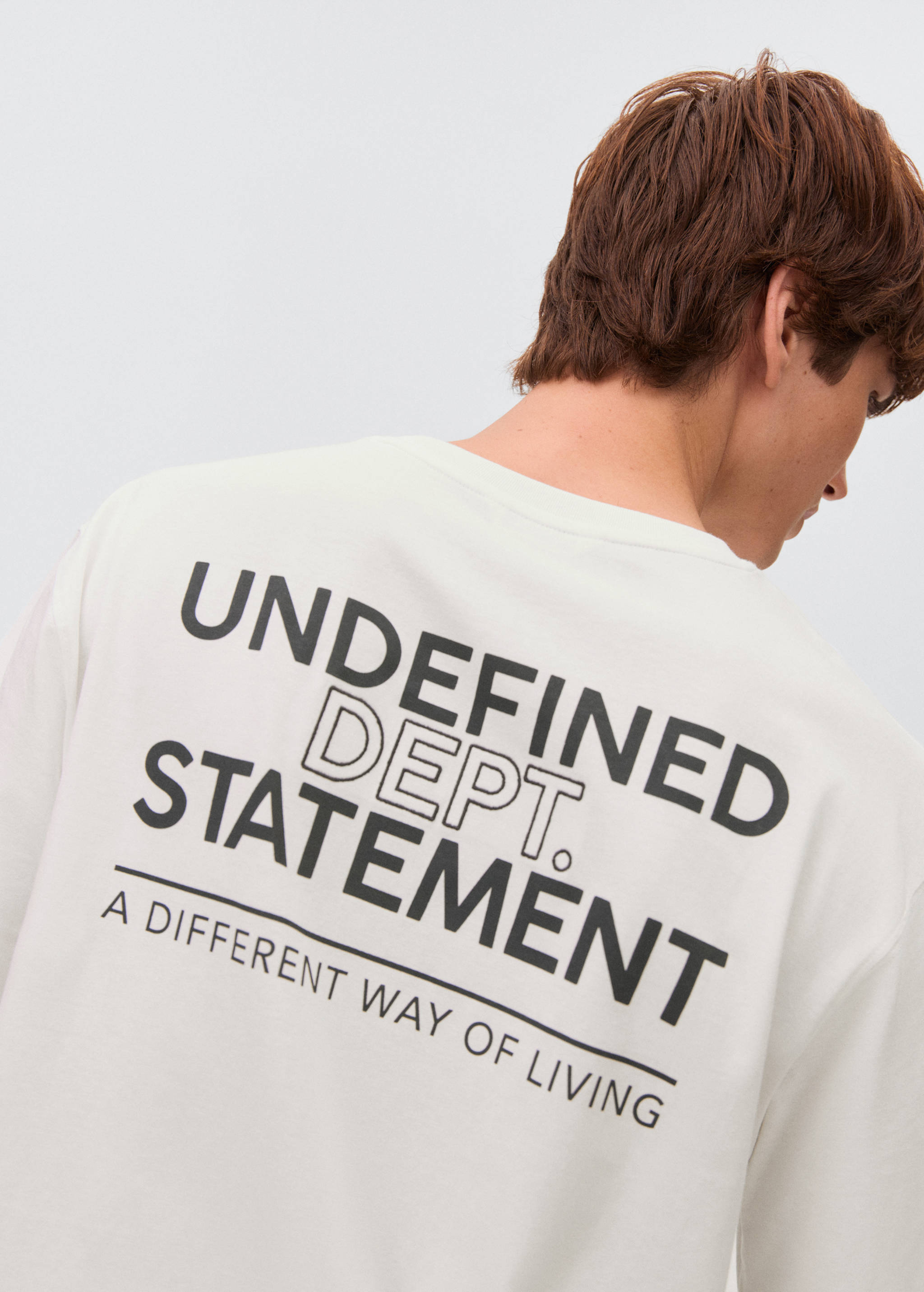 Printed cotton-blend t-shirt - Details of the article 3