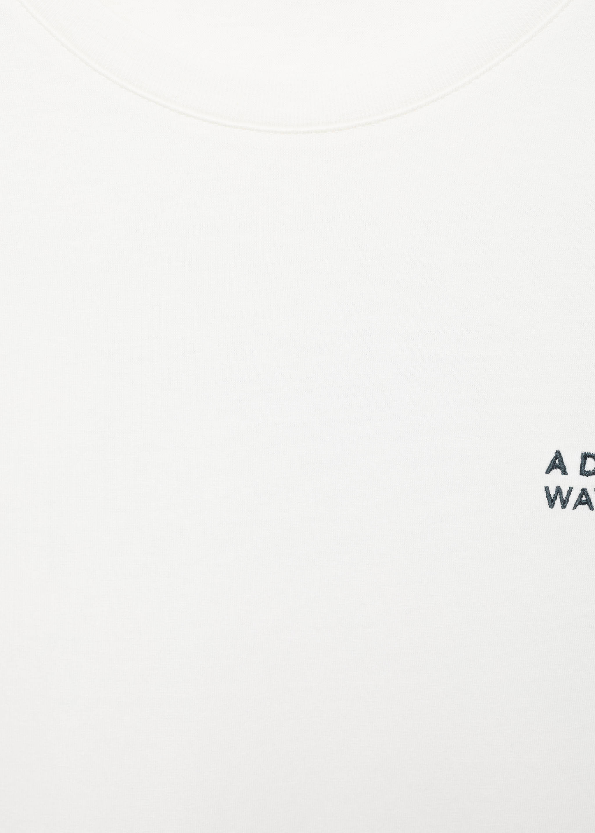 Printed cotton-blend t-shirt - Details of the article 8