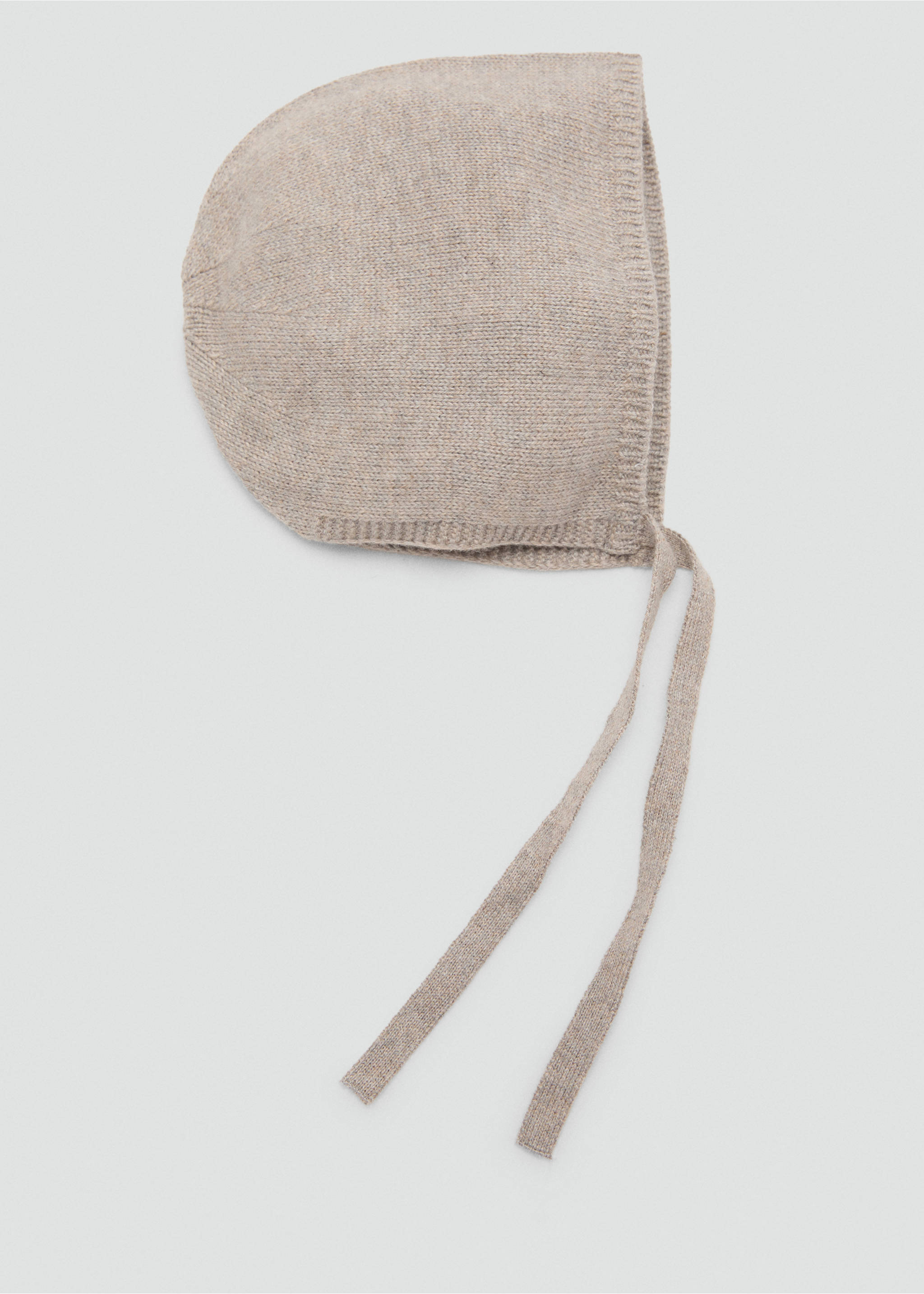 Knitted bonnet - Article without model, Beige. Ref: 17052914-00.