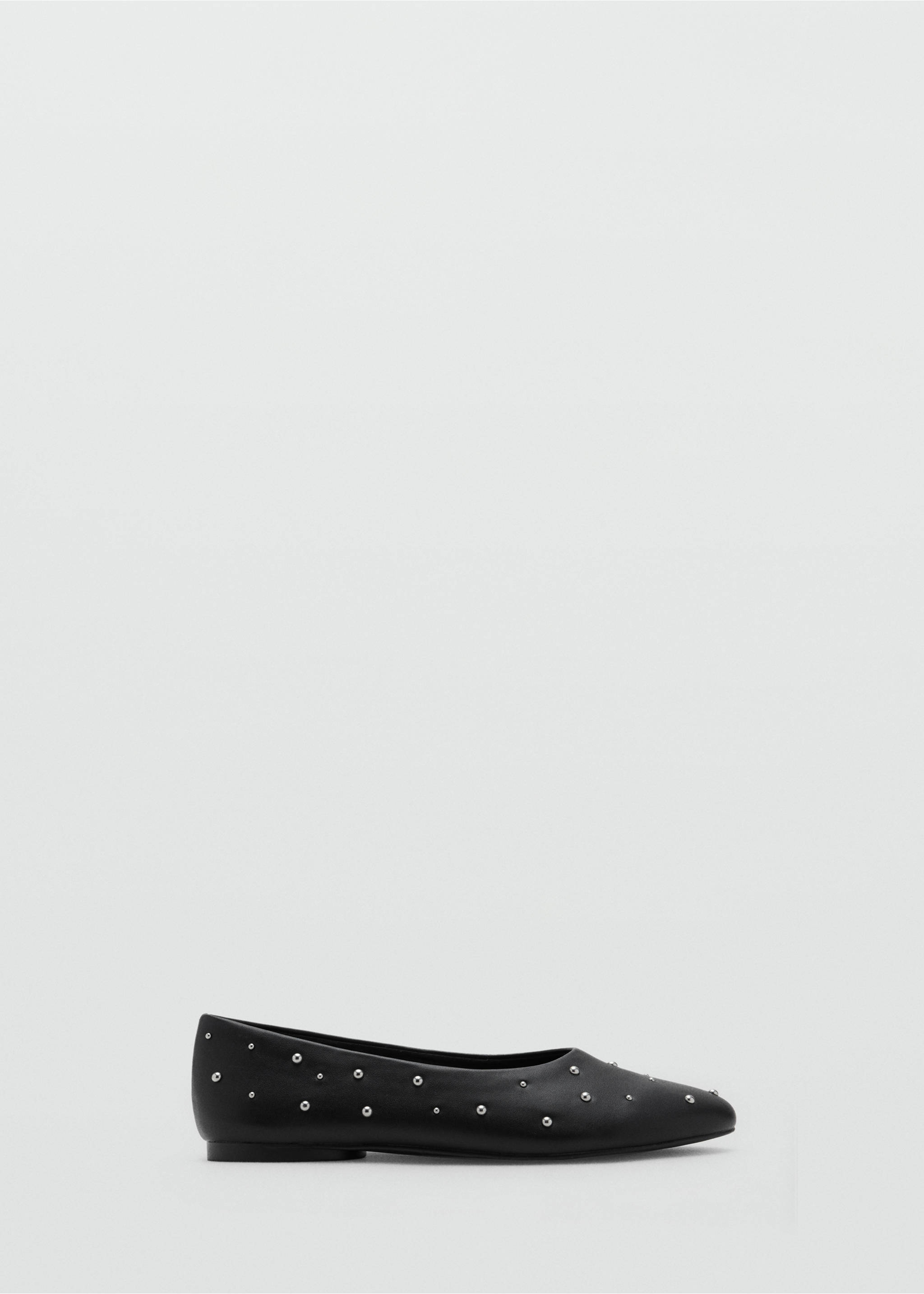 Studded ballet flats - Article without model, Black. Ref: 17052919-00.