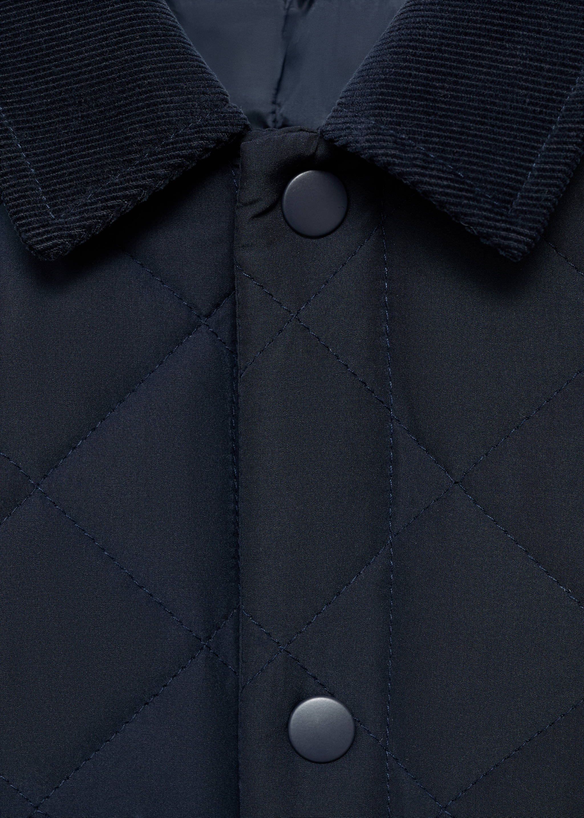 Anorak acolchado cuello camisero - Detalle del artículo 8