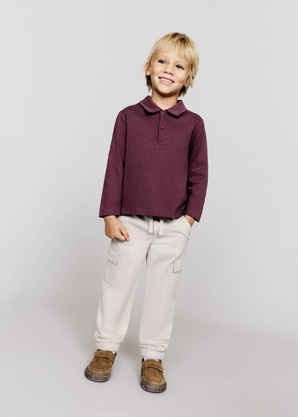 Cotton cargo pants - Baby boys | MANGO OUTLET USA