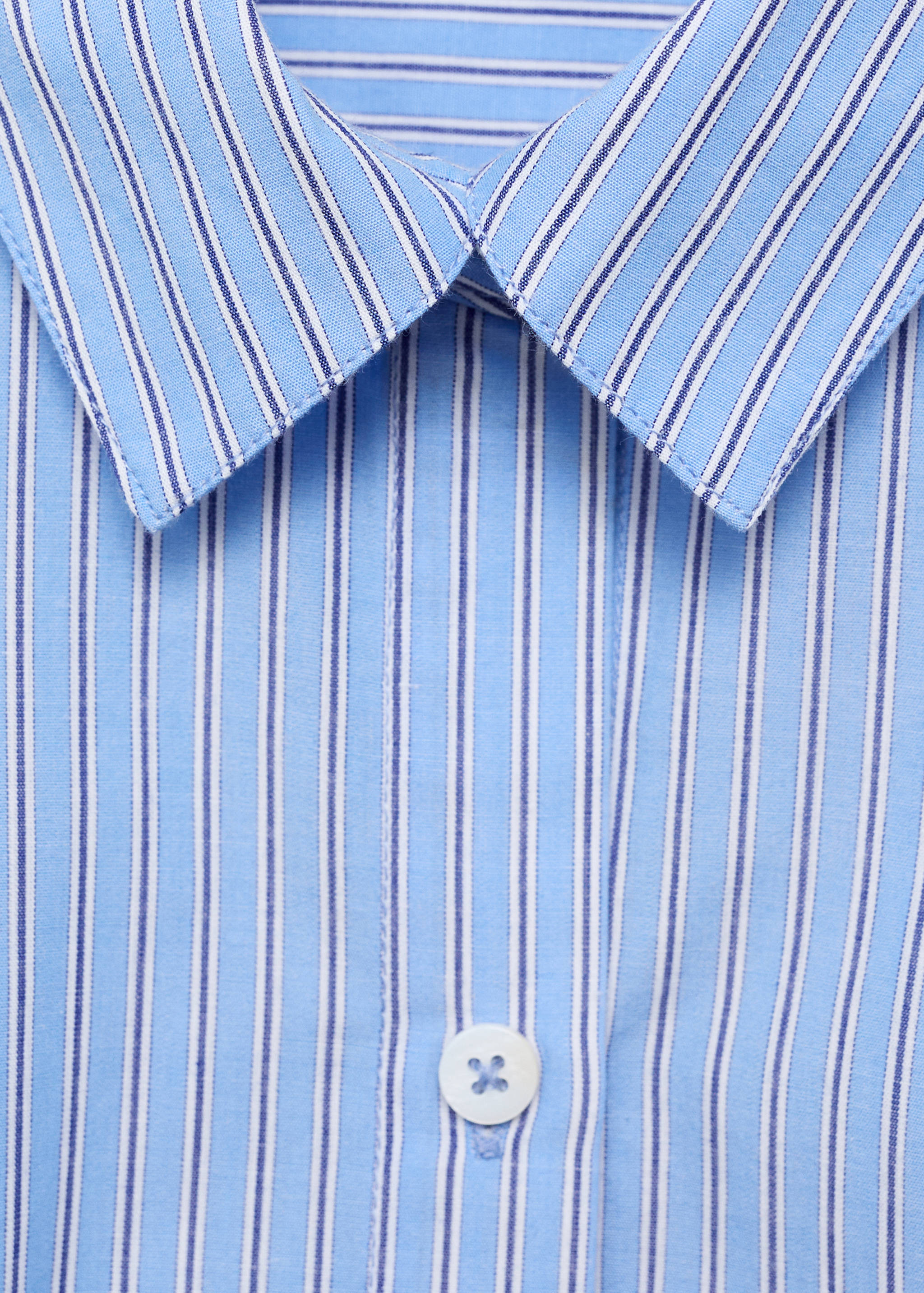 Oversize striped shirt - Details of the article 8