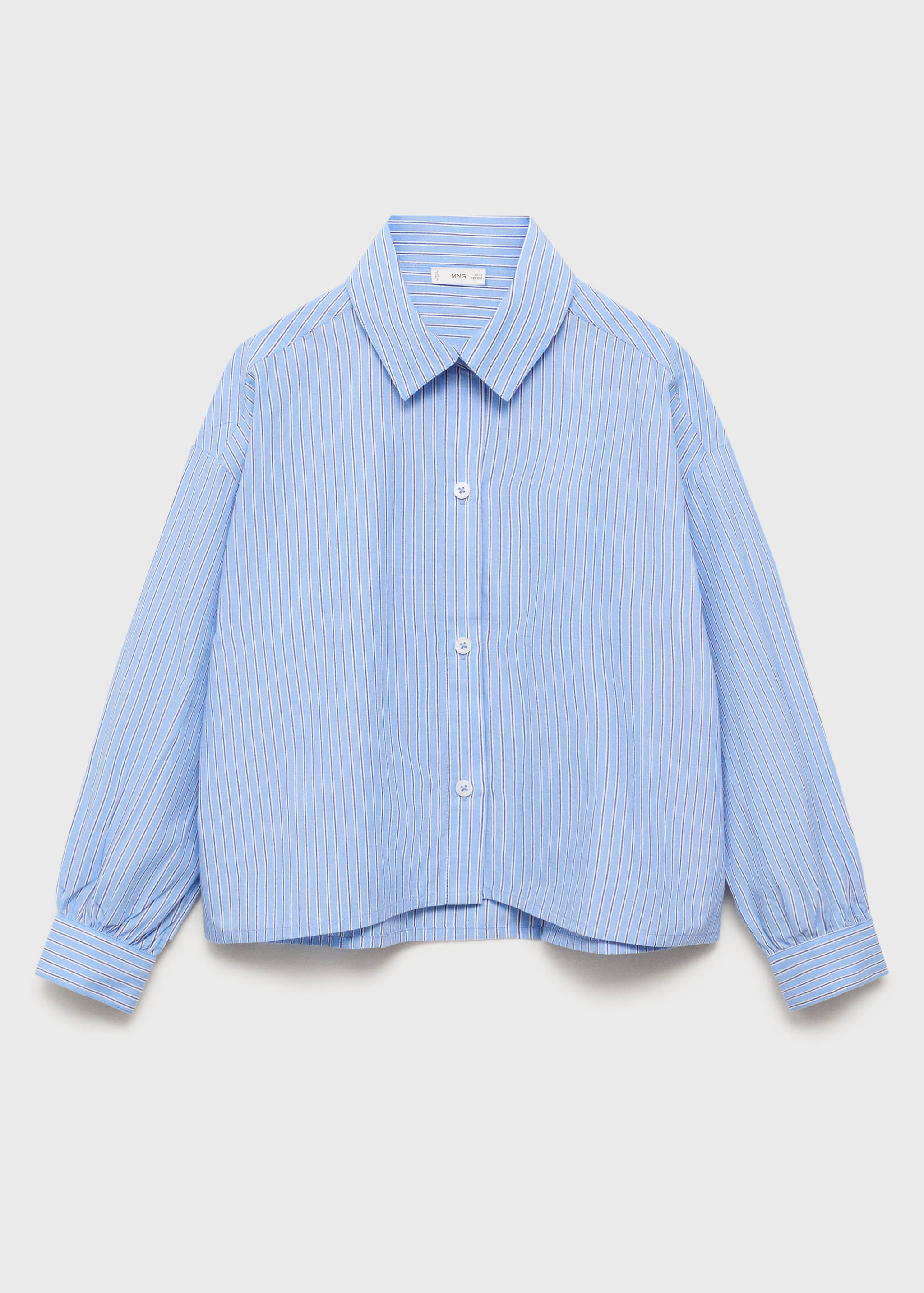 Oversized-Hemd mit Streifen - Artikel ohne Model