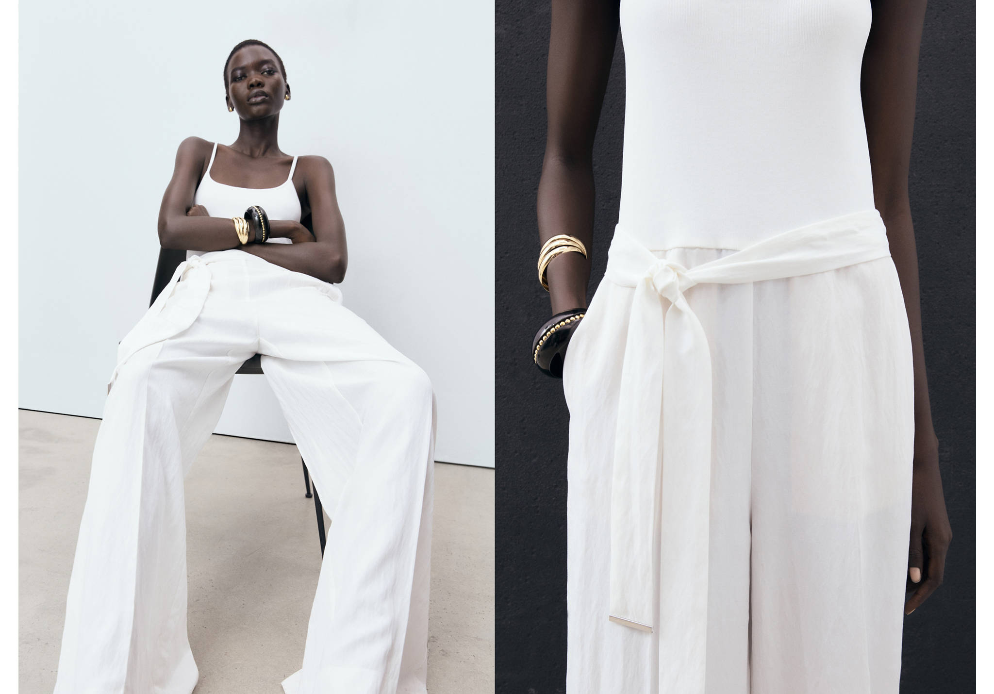 Jumpsuit with belt - Panoramic plane