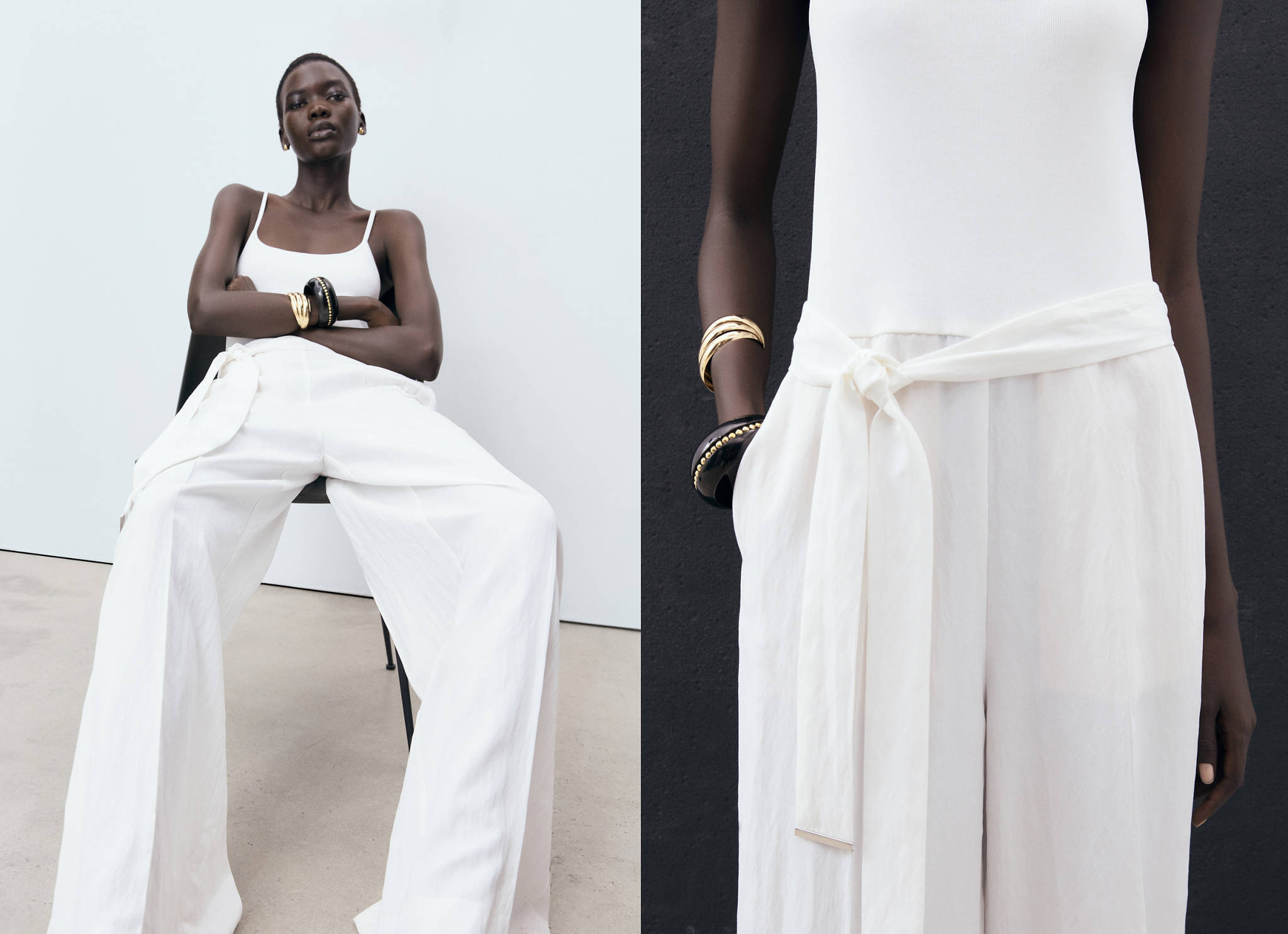 Jumpsuit with belt - Panoramic plane