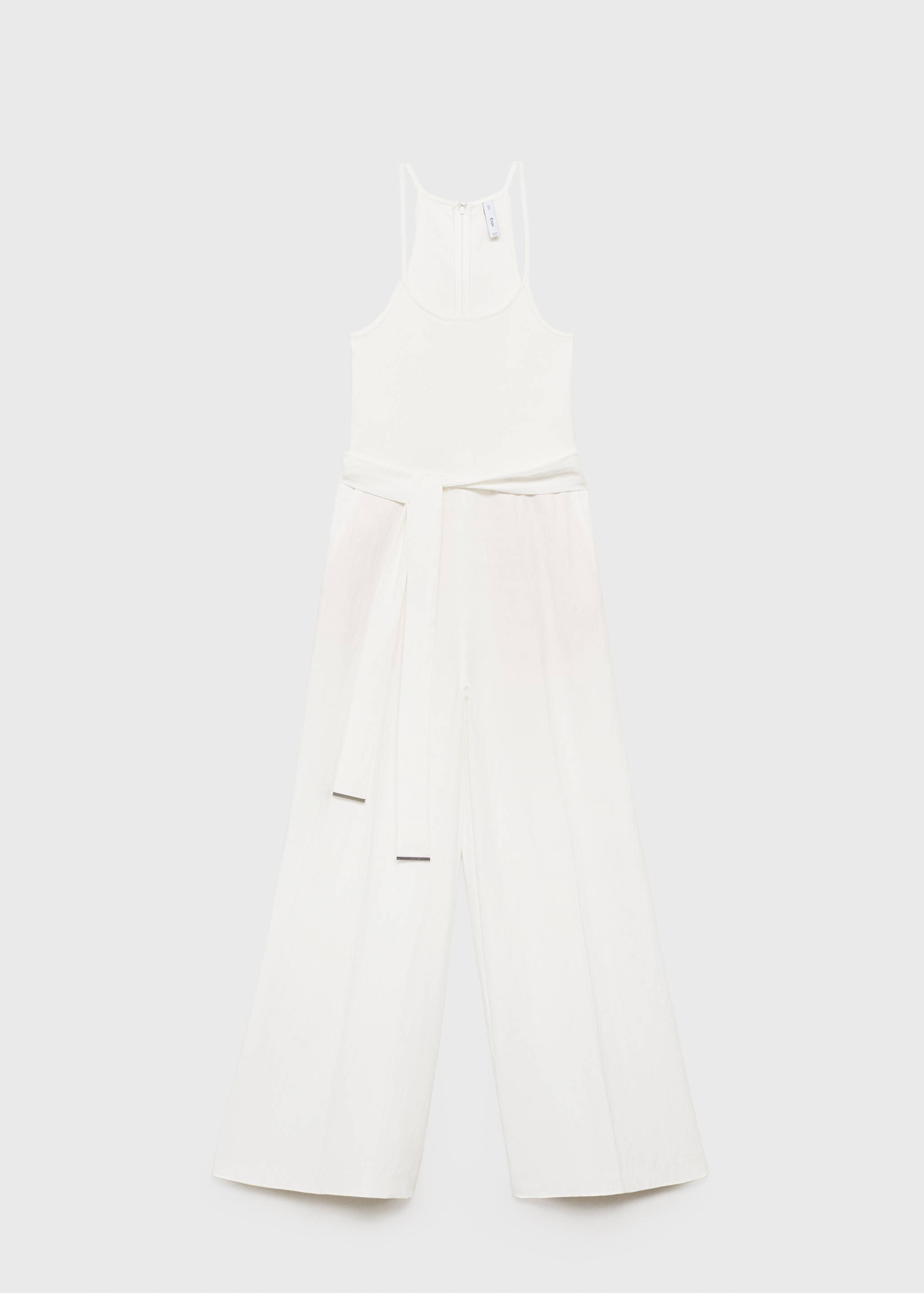 Jumpsuit with belt - Article without model