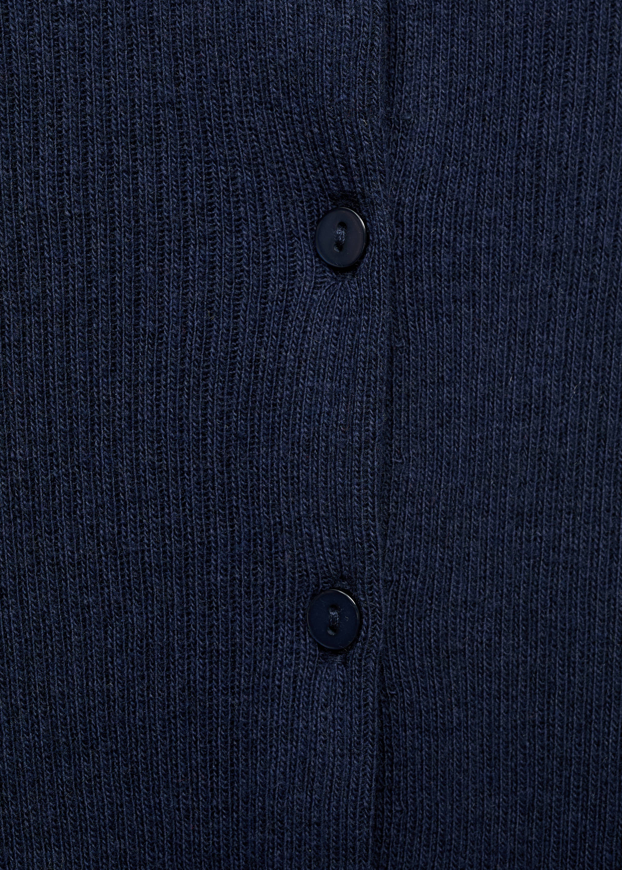Ribbed knit cardigan - Details of the article 8