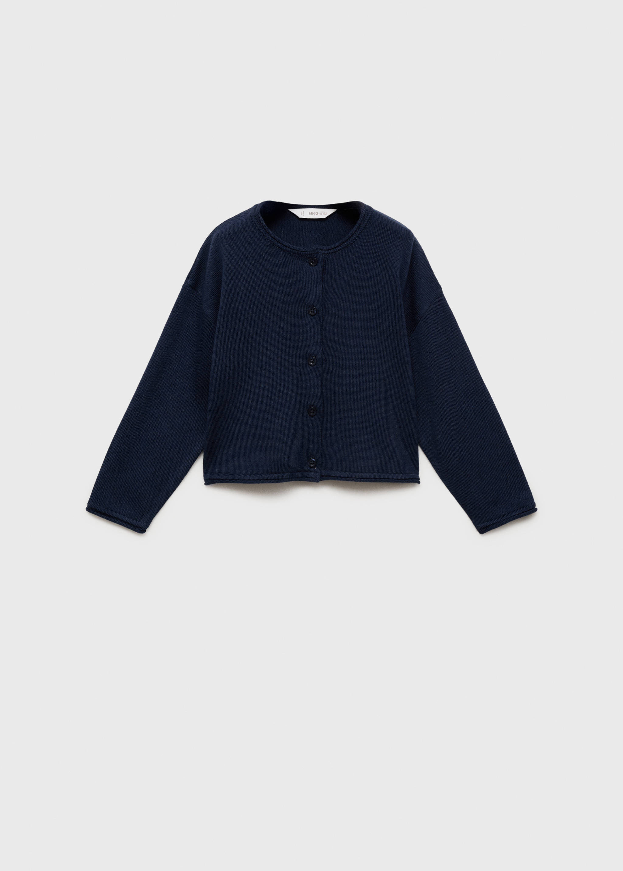 Knitted button cardigan - Article without model