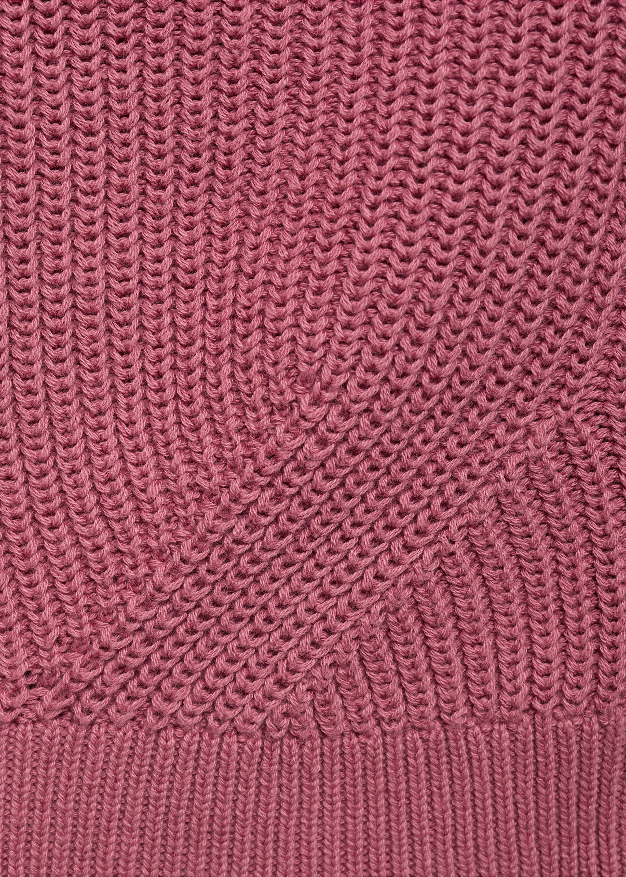 Knitted button cardigan - Details of the article 0, Cherry. Ref: 17053282-00.