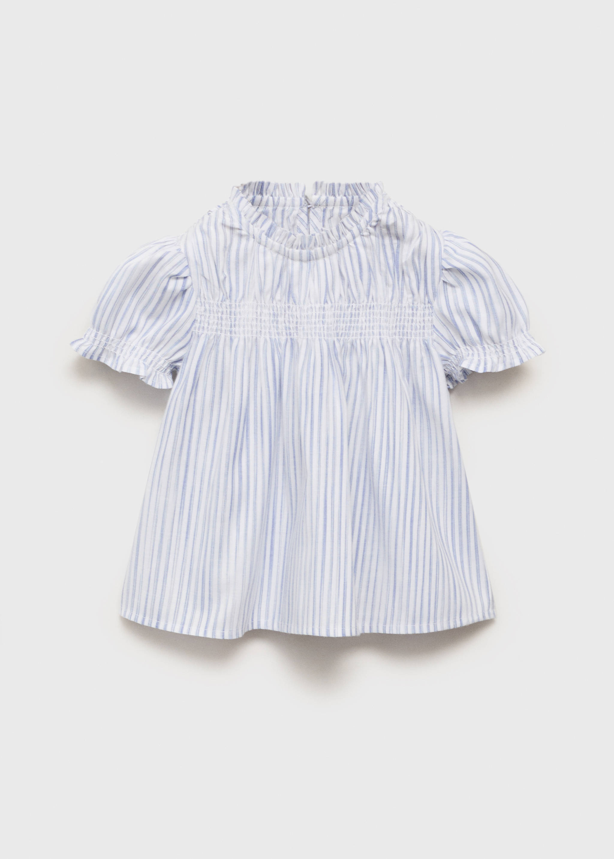 Blouse froncée rayures - Article sans modèle
