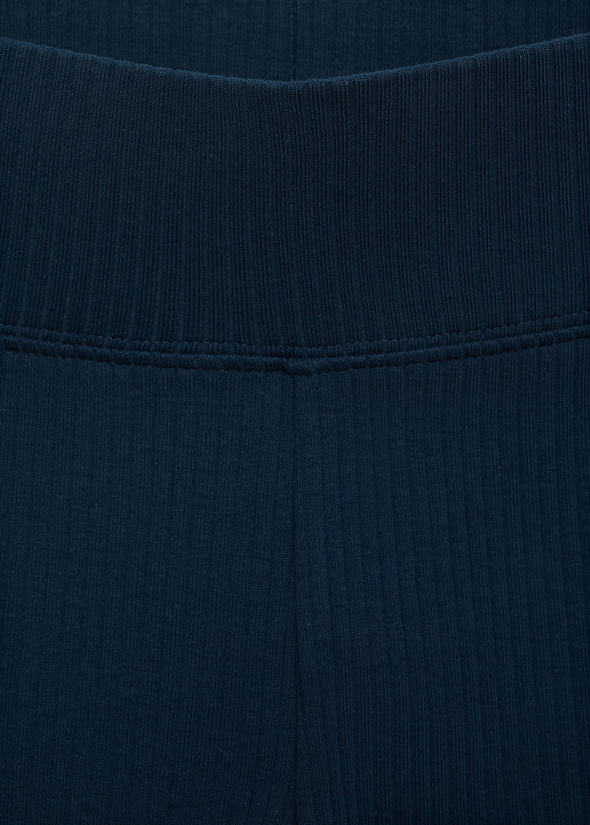 Cotton ribbed leggings - Details of the article 8