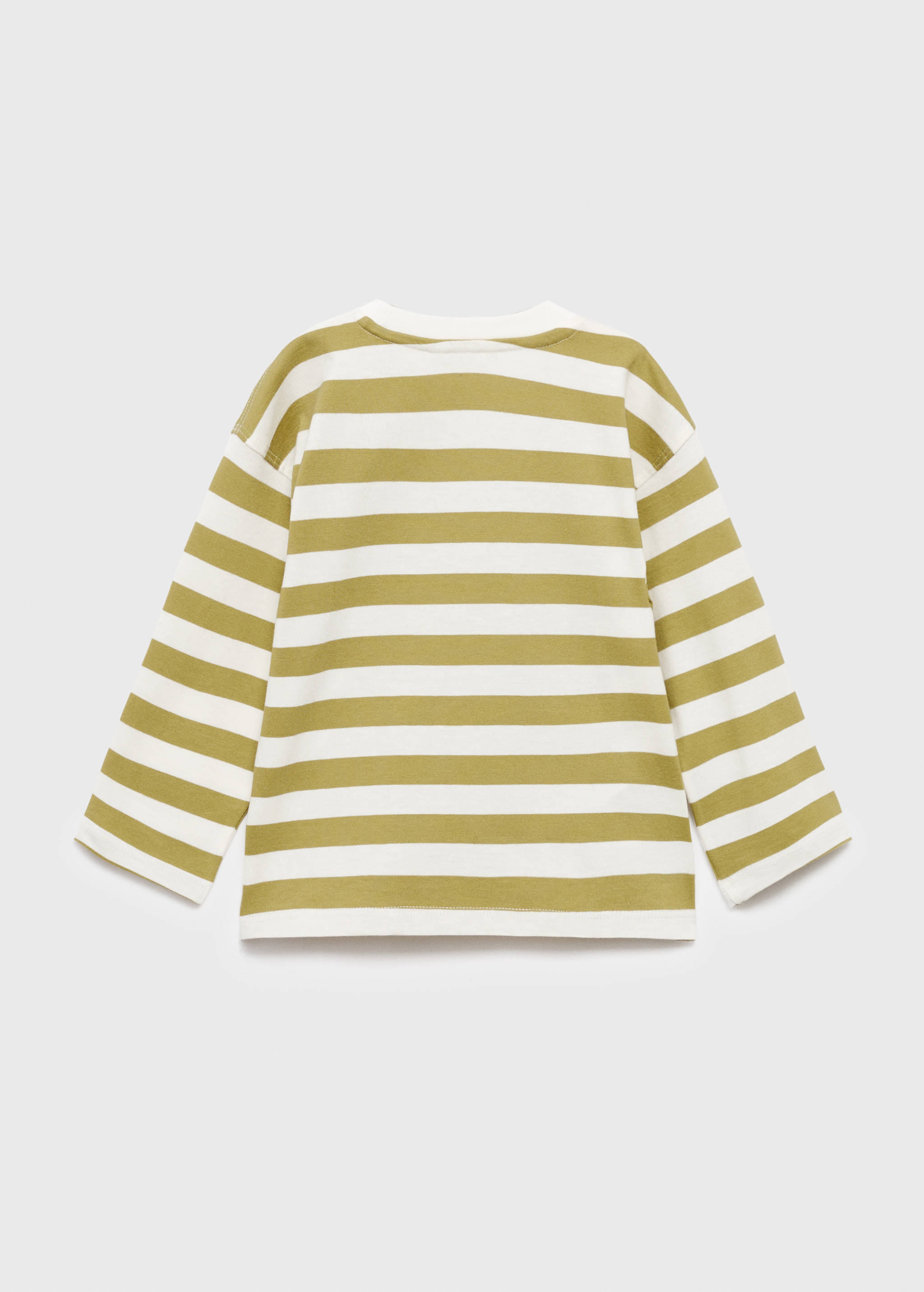 T-shirt à rayures poche - Verso de l’article