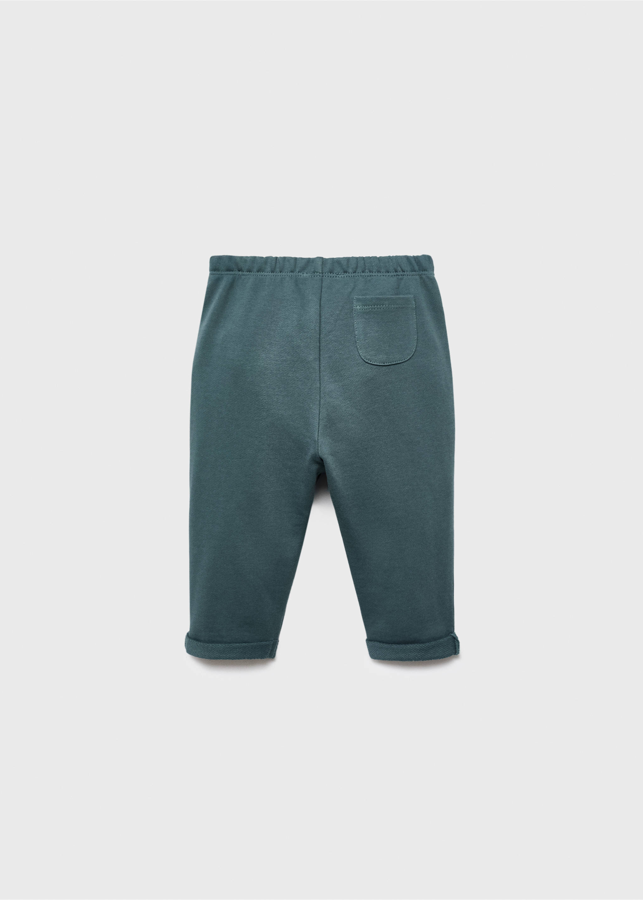 Jogger trousers - Reverse of the article, Petrol Blue. Ref: 17053293-00.
