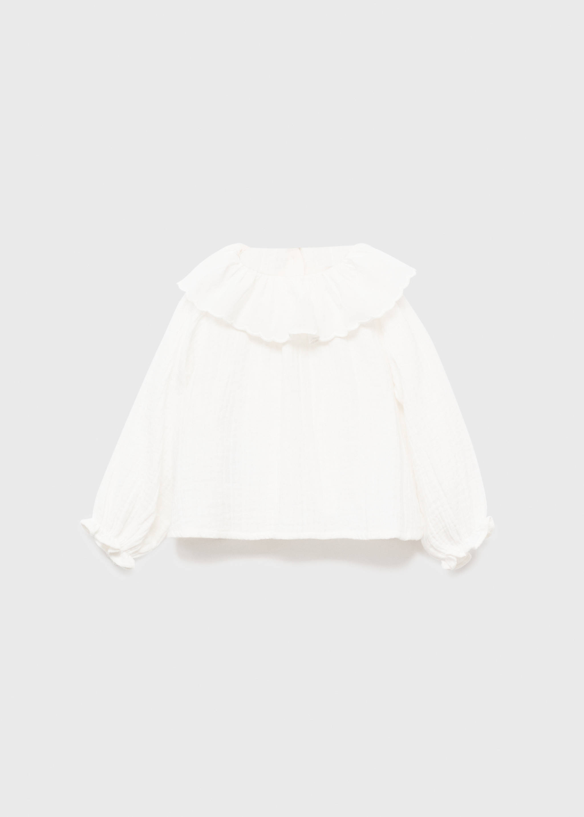 Double baby-collar shirt - Article without model