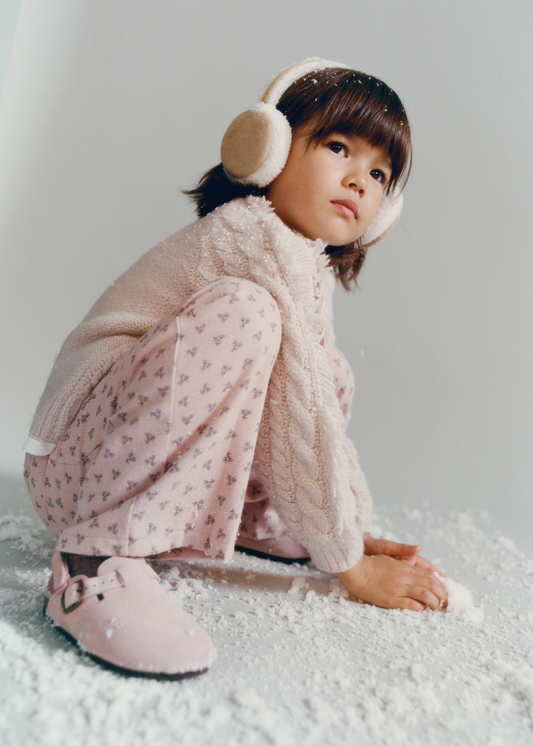 Sheepskin clogs with fur-effect lining - Details of the article 5