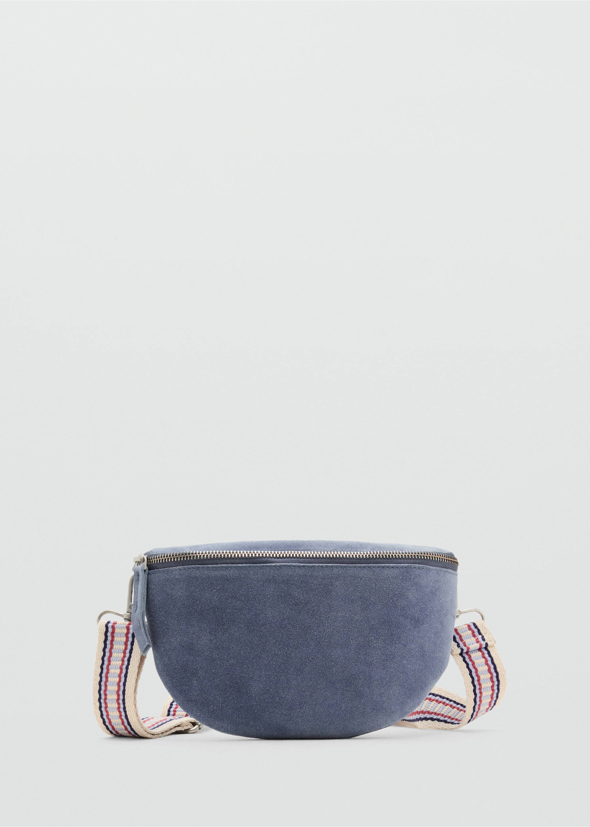 Leather crossbody bag - Article without model, Sky Blue. Ref: 17053298-00.