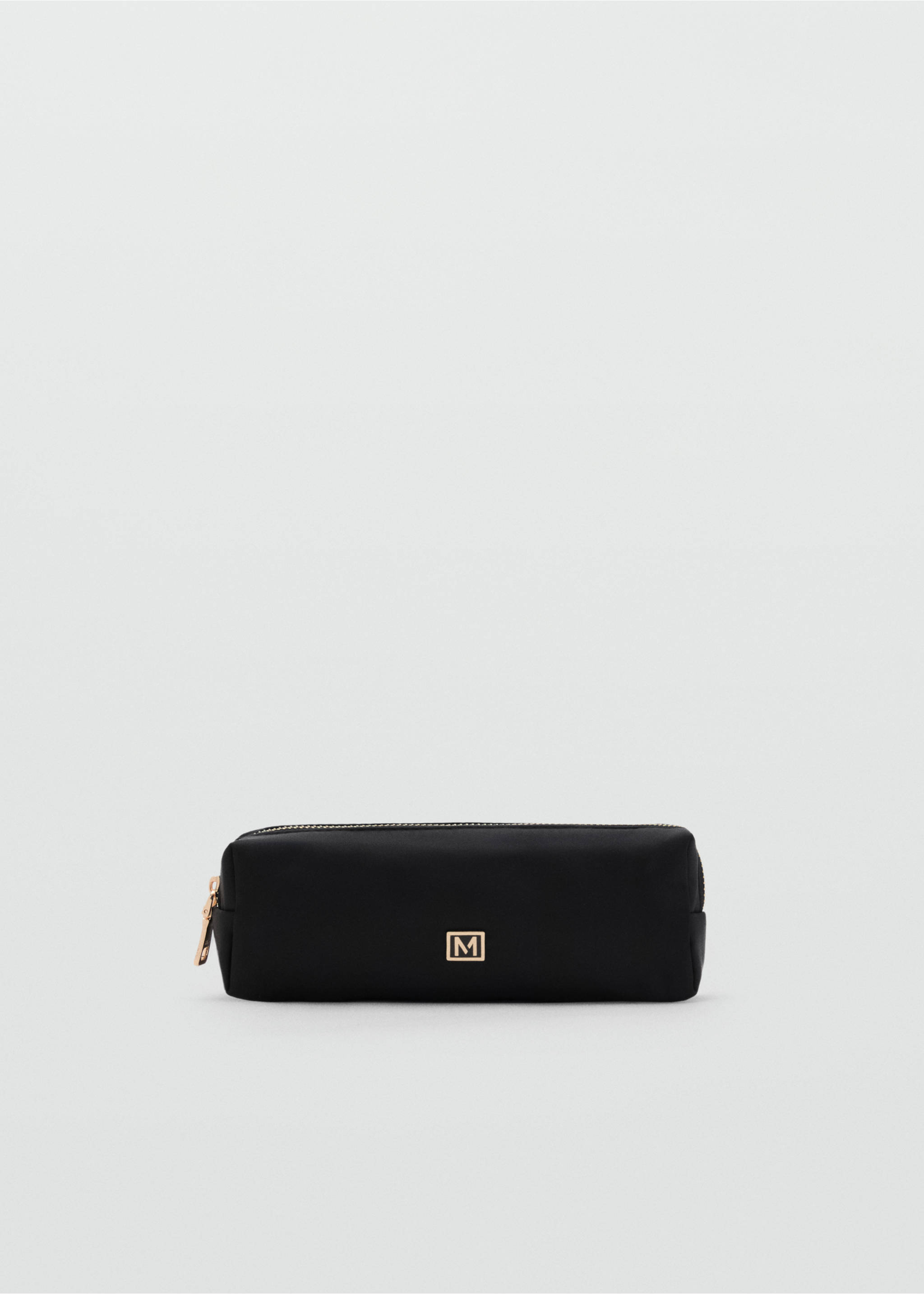 Etui aus Nylon mit Reißverschluss - Artikel ohne Model, Schwarz. Ref: 17053305-00.