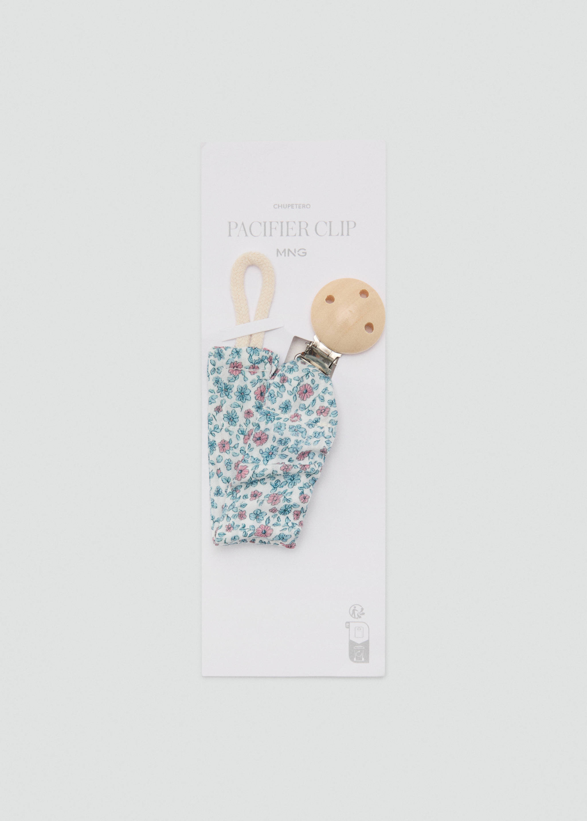 Printed brooch pacifier holder - Details of the article 1