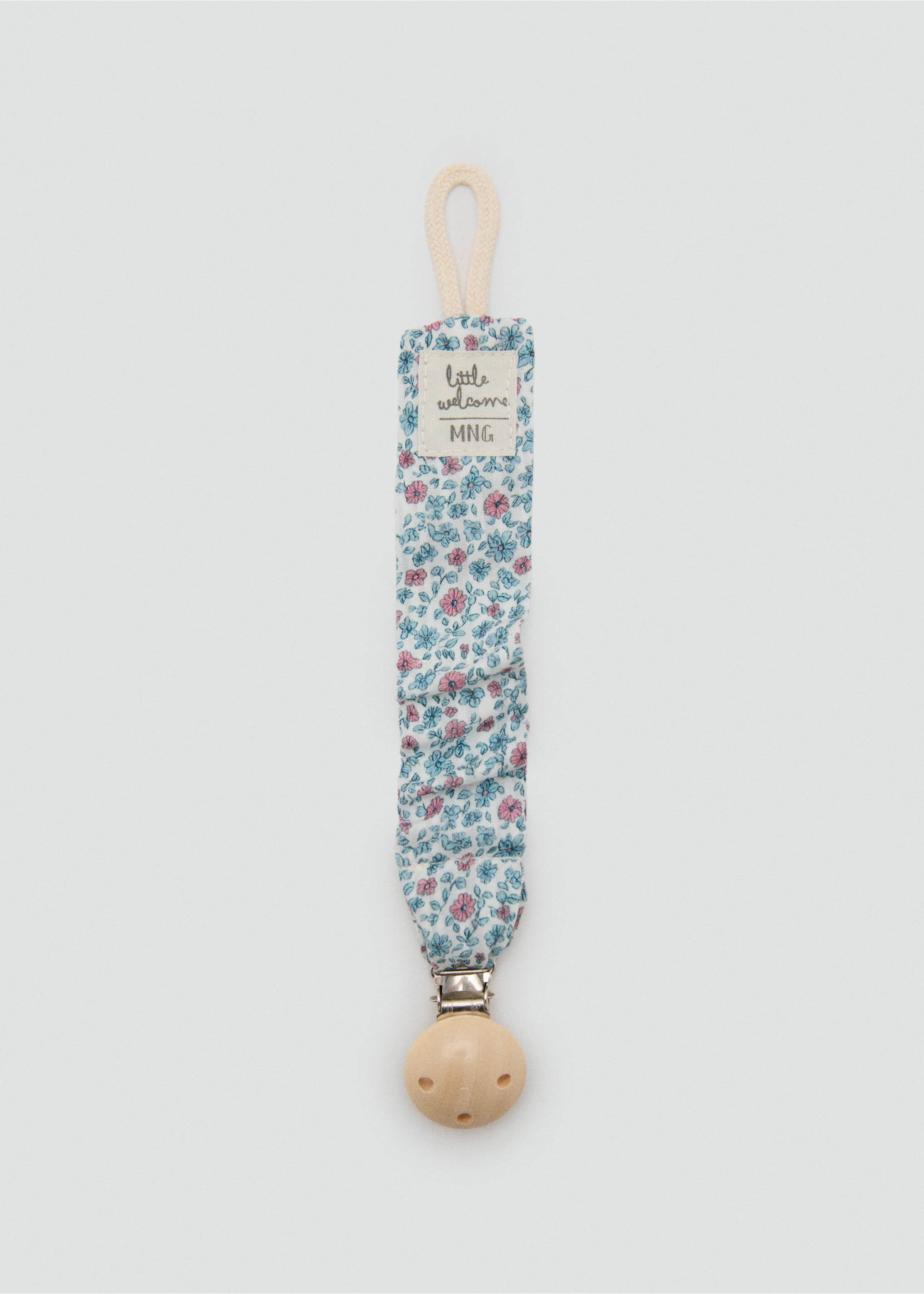 Printed brooch pacifier holder - Article without model, Off White. Ref: 17053306-00.