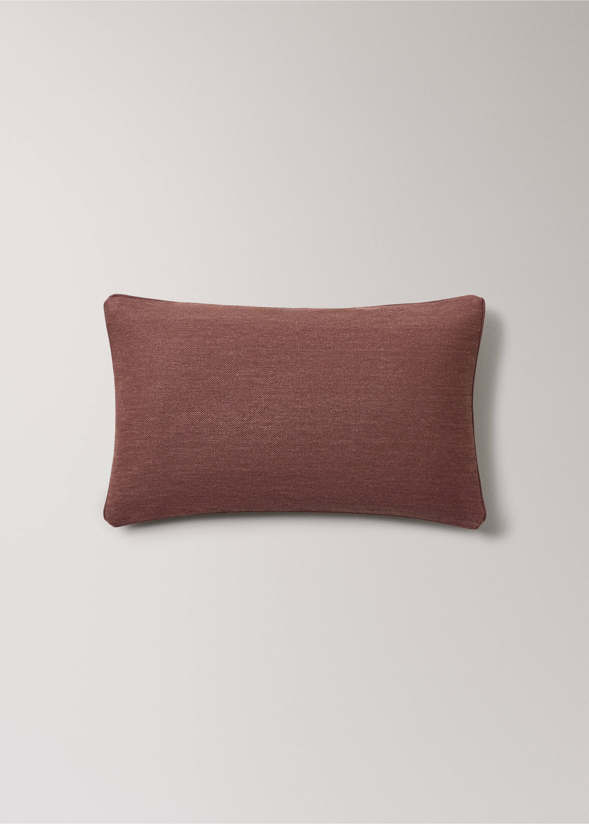 Kuddöverdrag bård 30x50cm - Artikel utan modell, Bränd orange. Ref: 17053309-00.