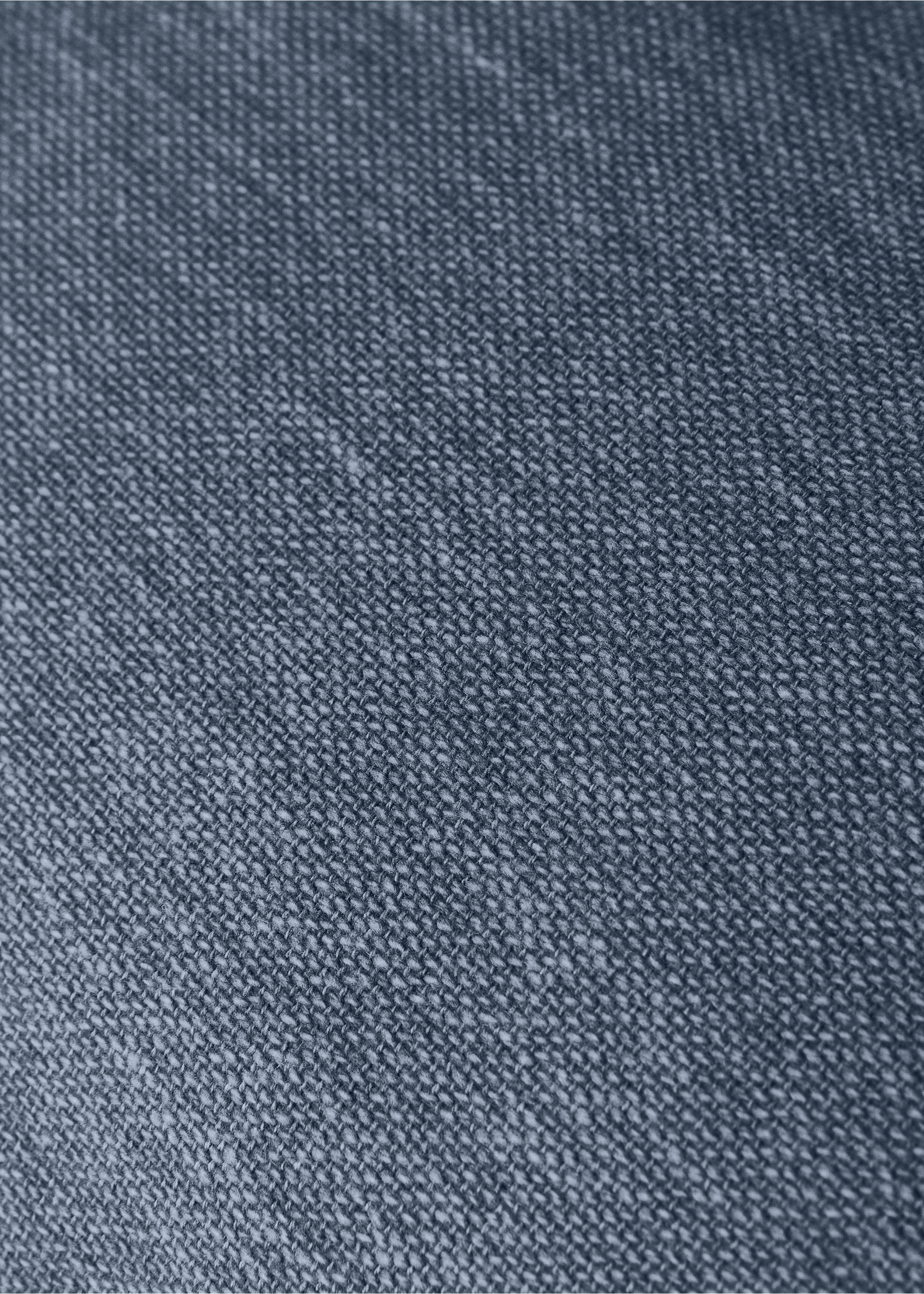 Paspelierter Kissenbezug 30 x 50 cm - Detail des Artikels 3, Tintenblau. Ref: 17053309-00.